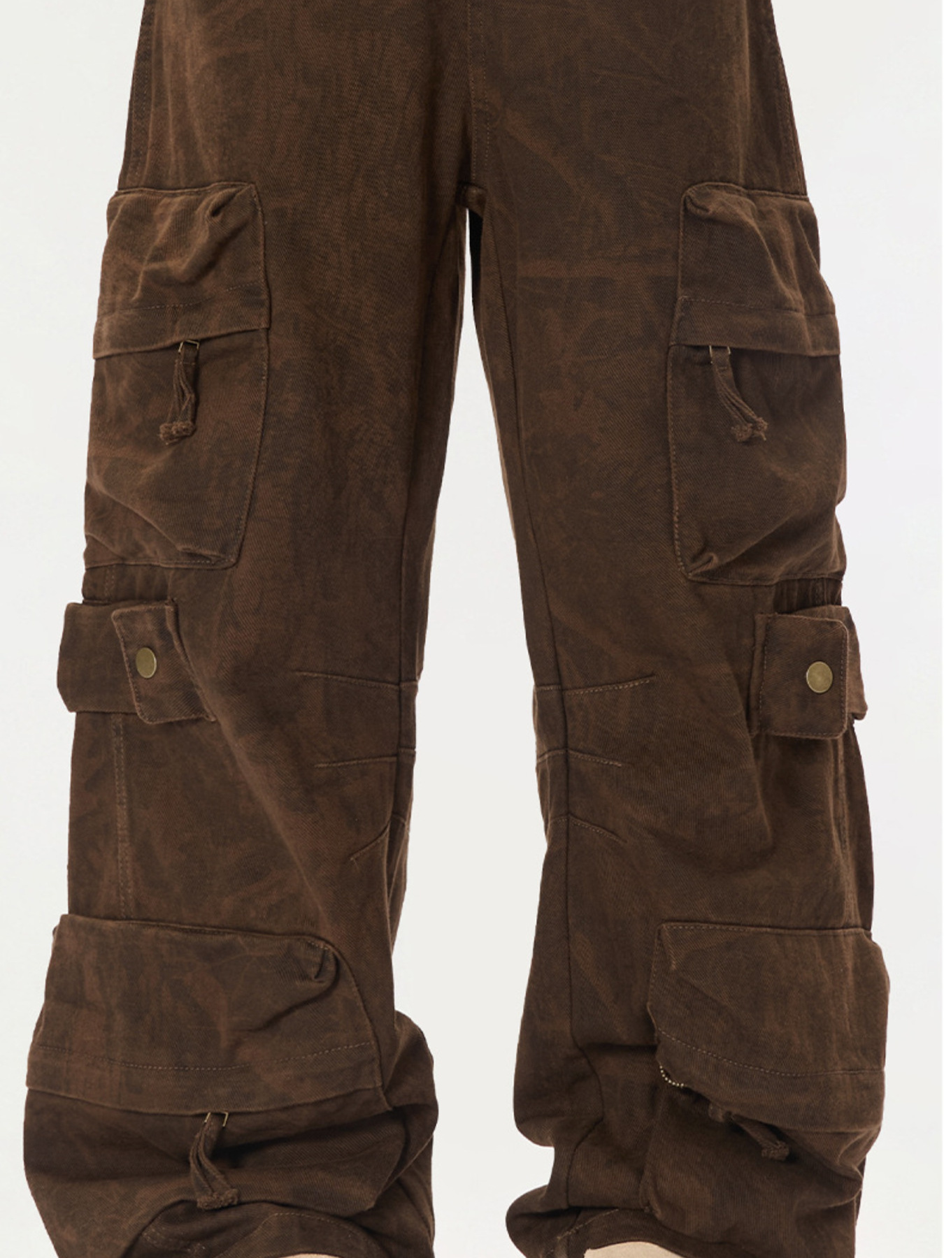 Men's Wide Leg Cargo Pants