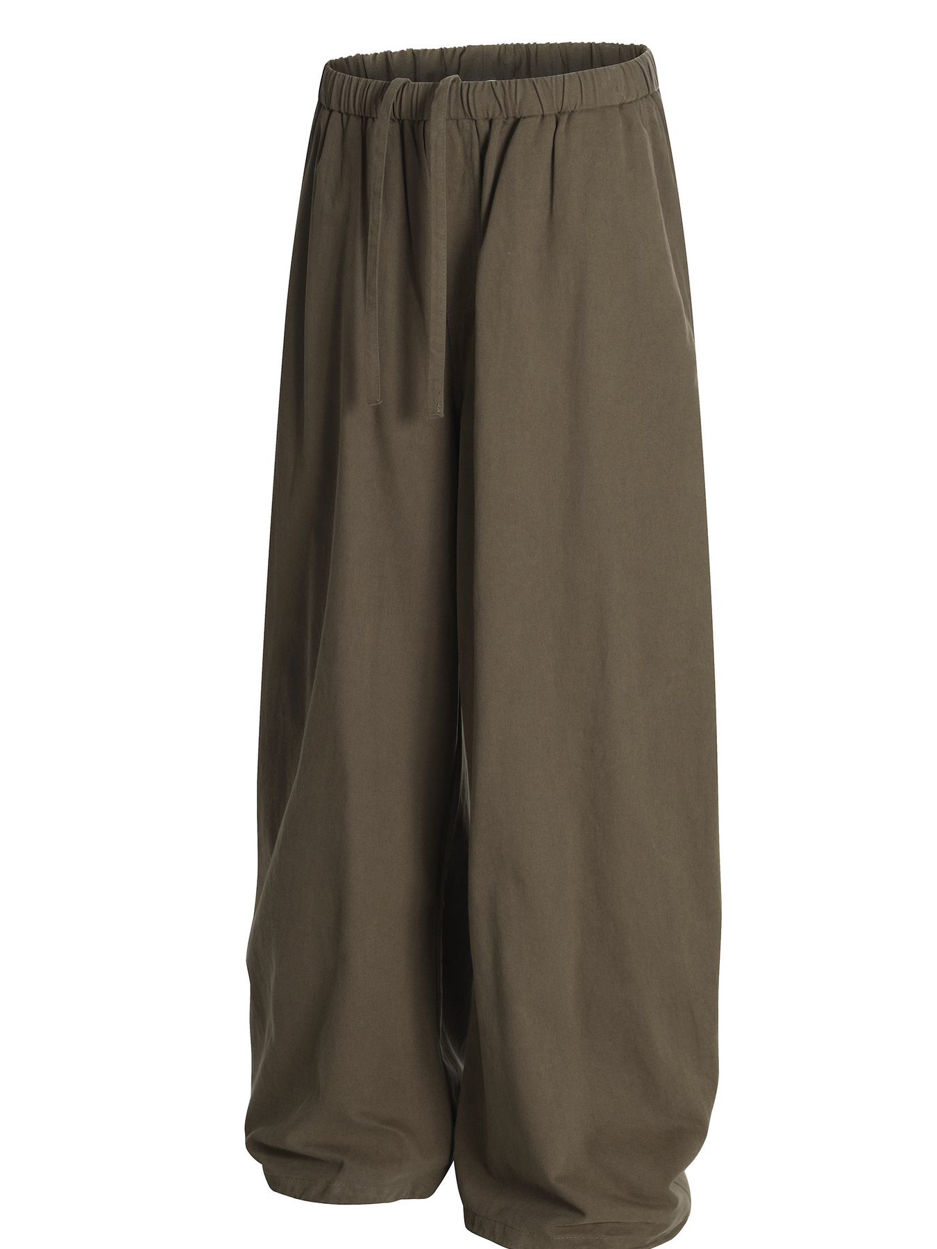 Men's Wide Leg Drawstring Elastic Waist Pants