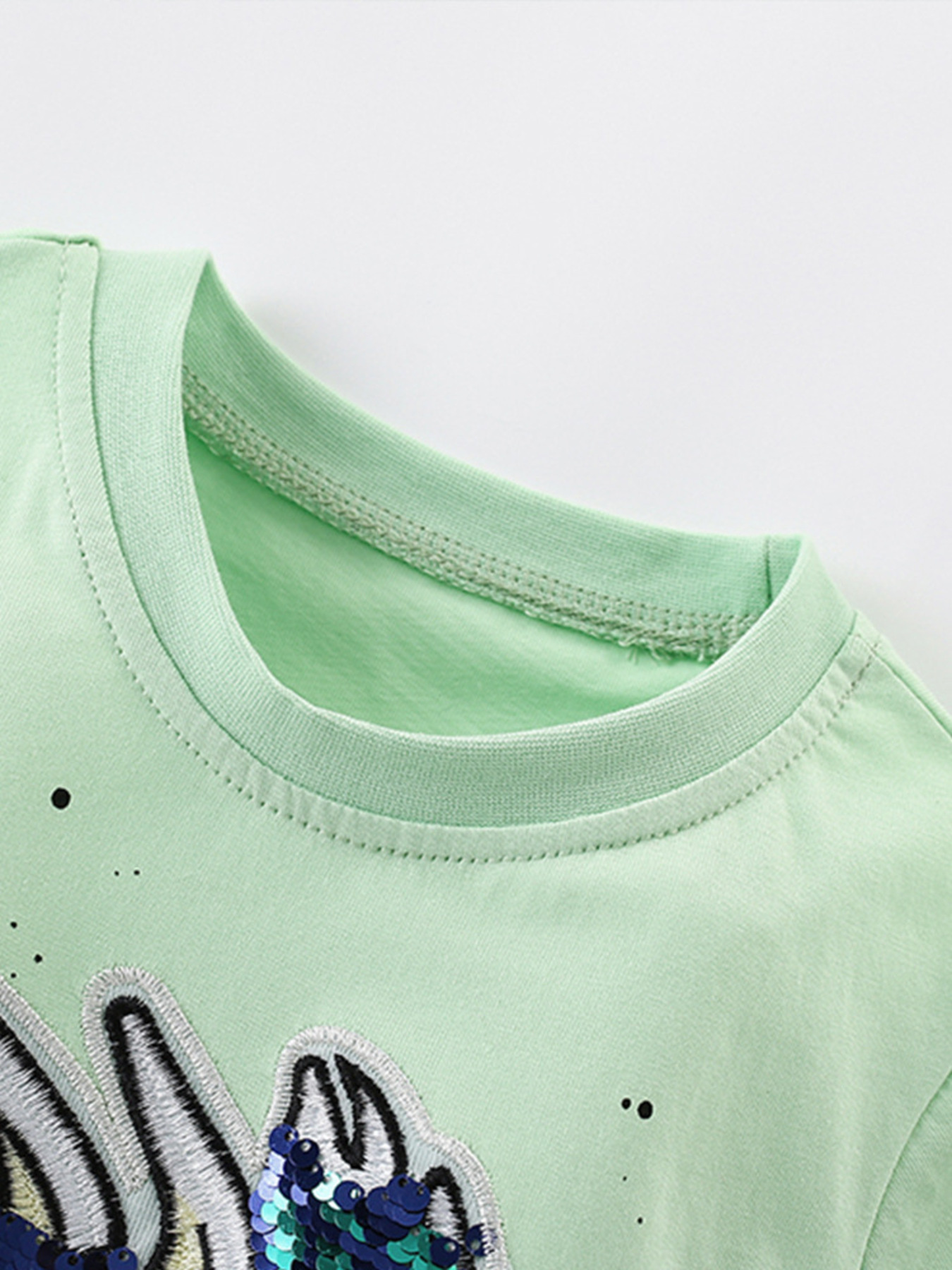 Children's Sequin Short Sleeve T-Shirt