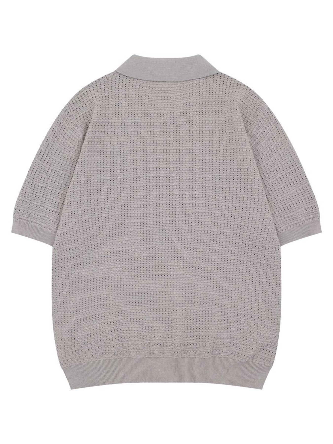 Men's Classic Knitted Short Sleeve Polo