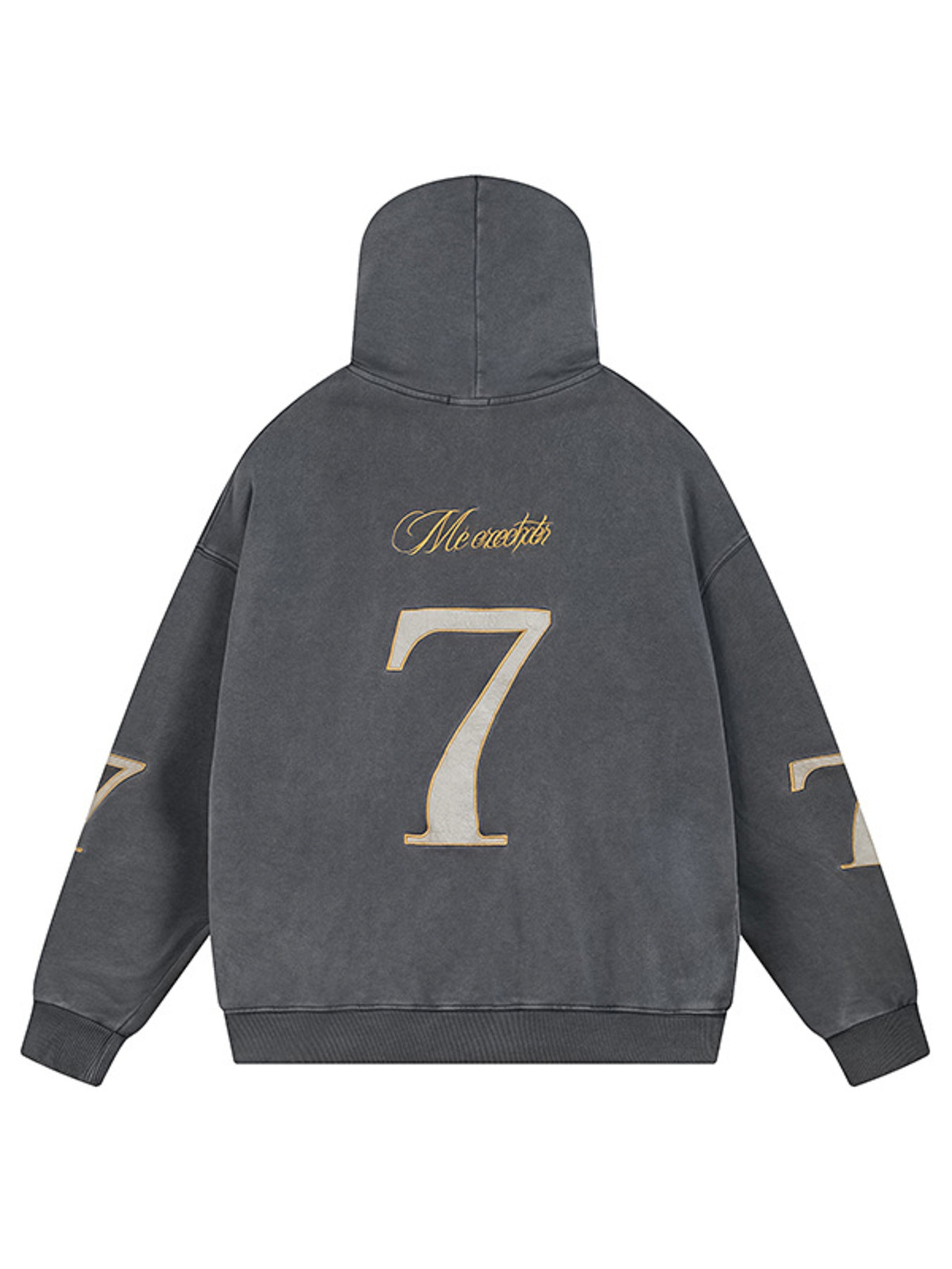 Men's Letter Kangaroo Pocket Hoodie