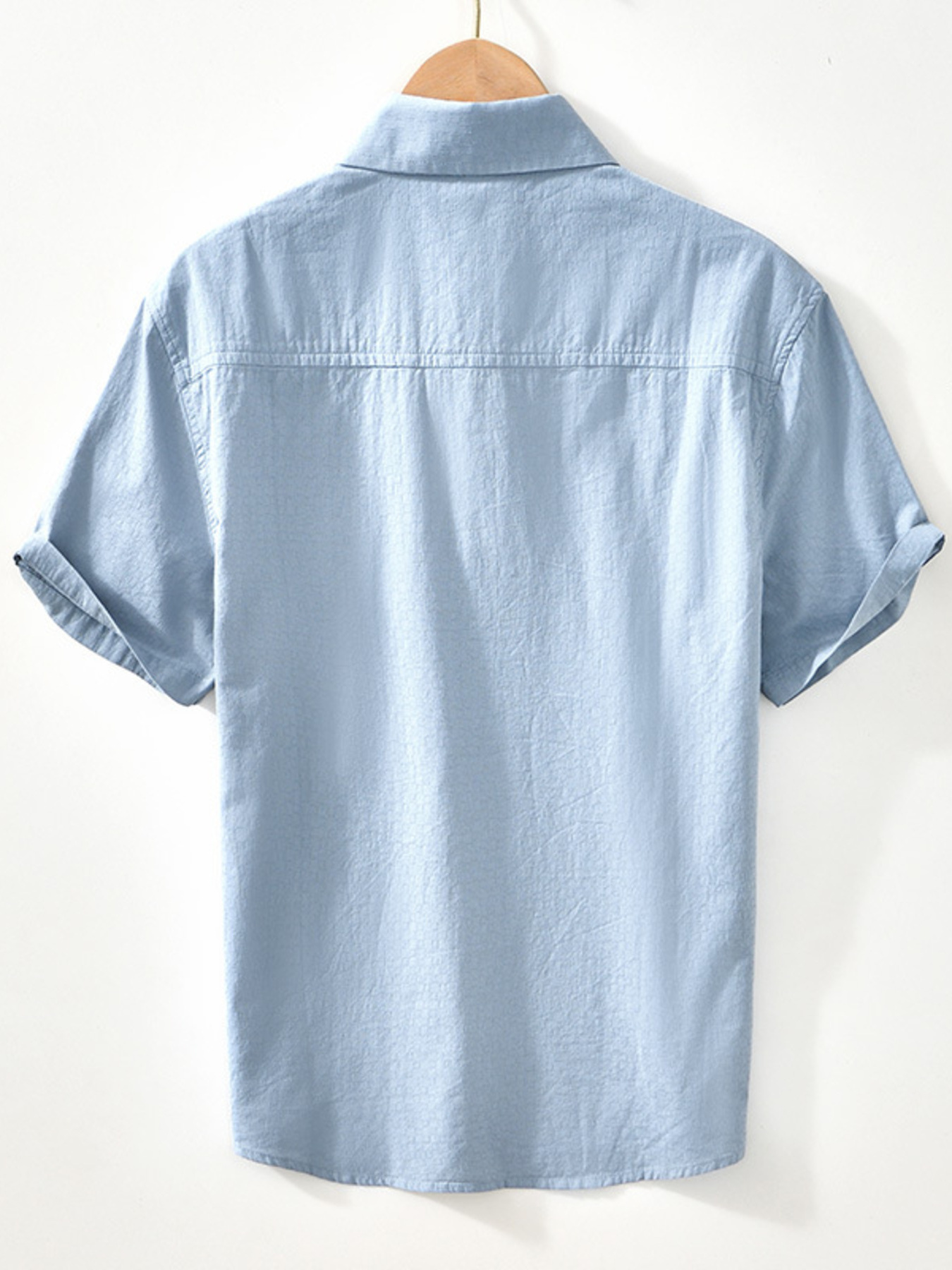 Men's Button Up Short Sleeve Shirt