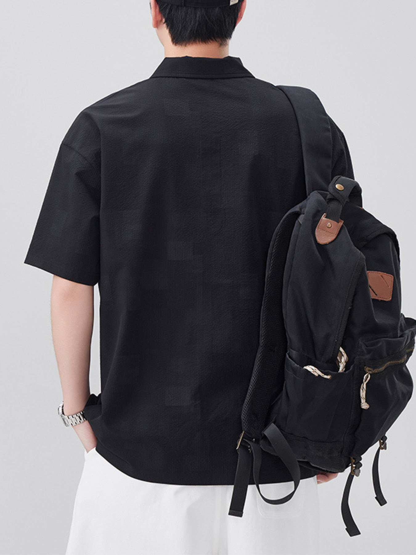 Men's Plus Size Short Sleeve Polo Shirt