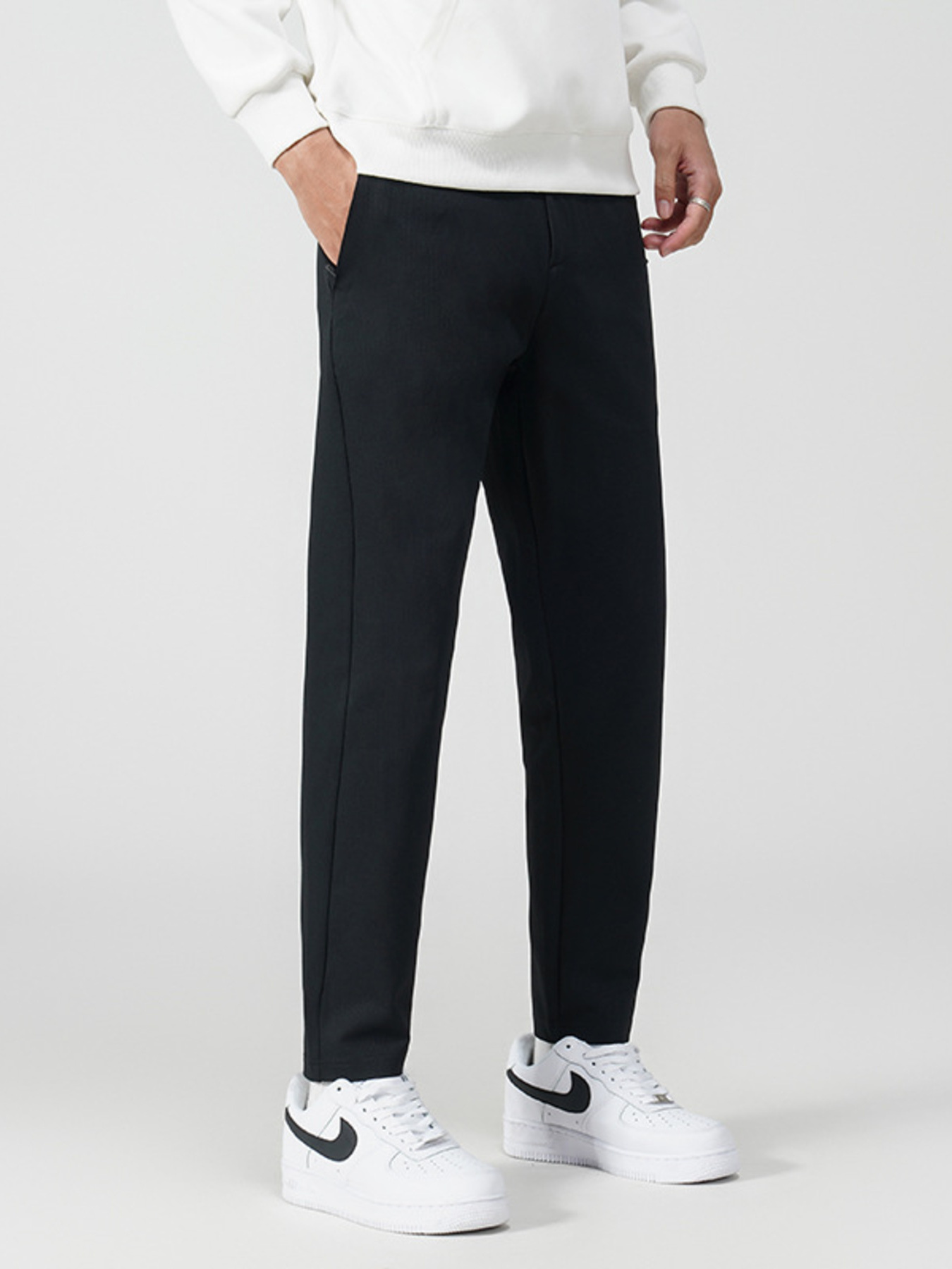 Men's Plus Size Slim-Fit Stretch Pants