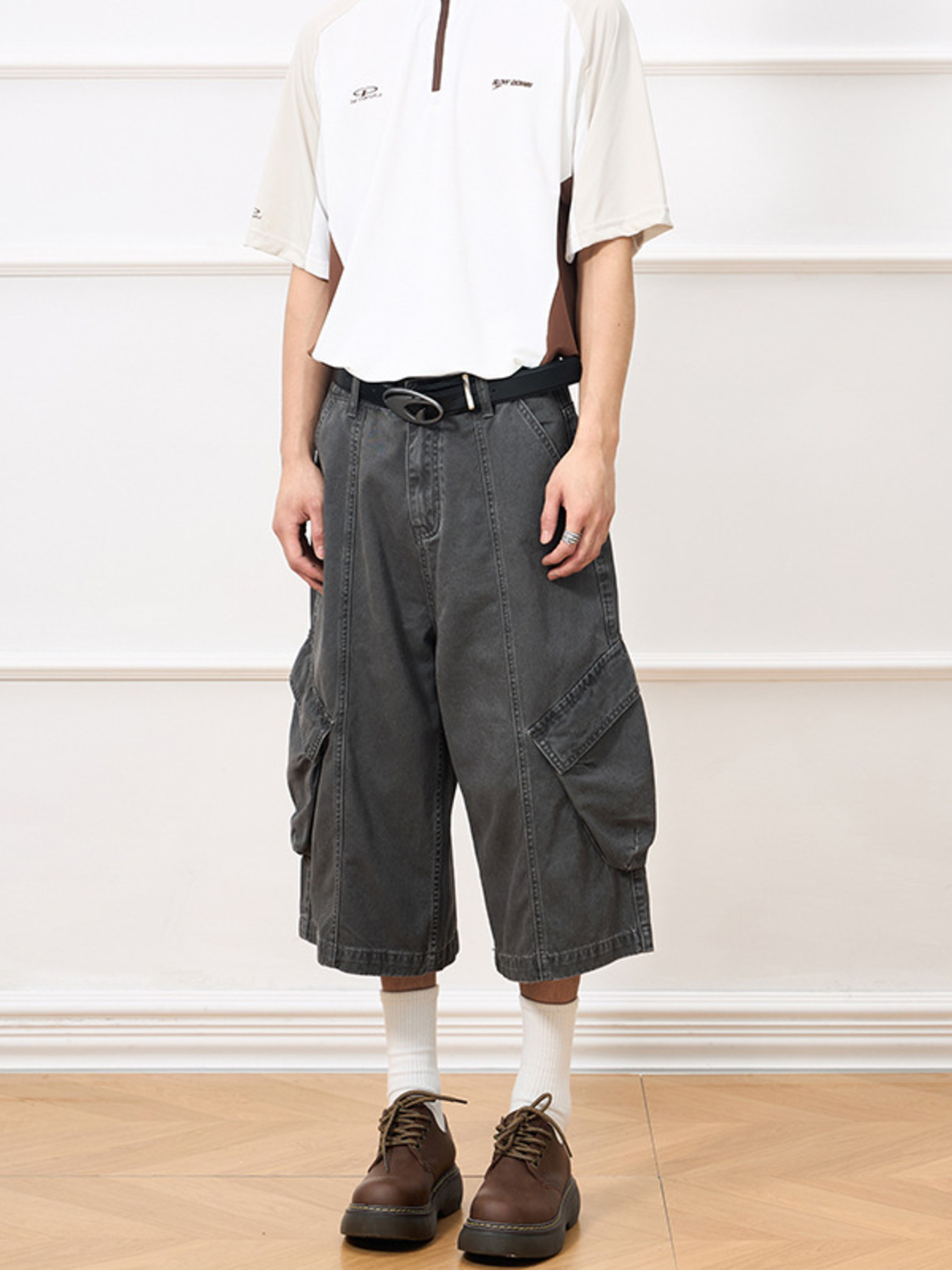 Men's Vintage Washed Cargo Shorts