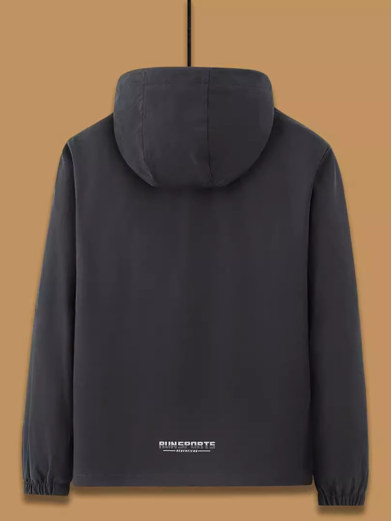 Men's Plus Size Casual Hooded Windproof Jacket