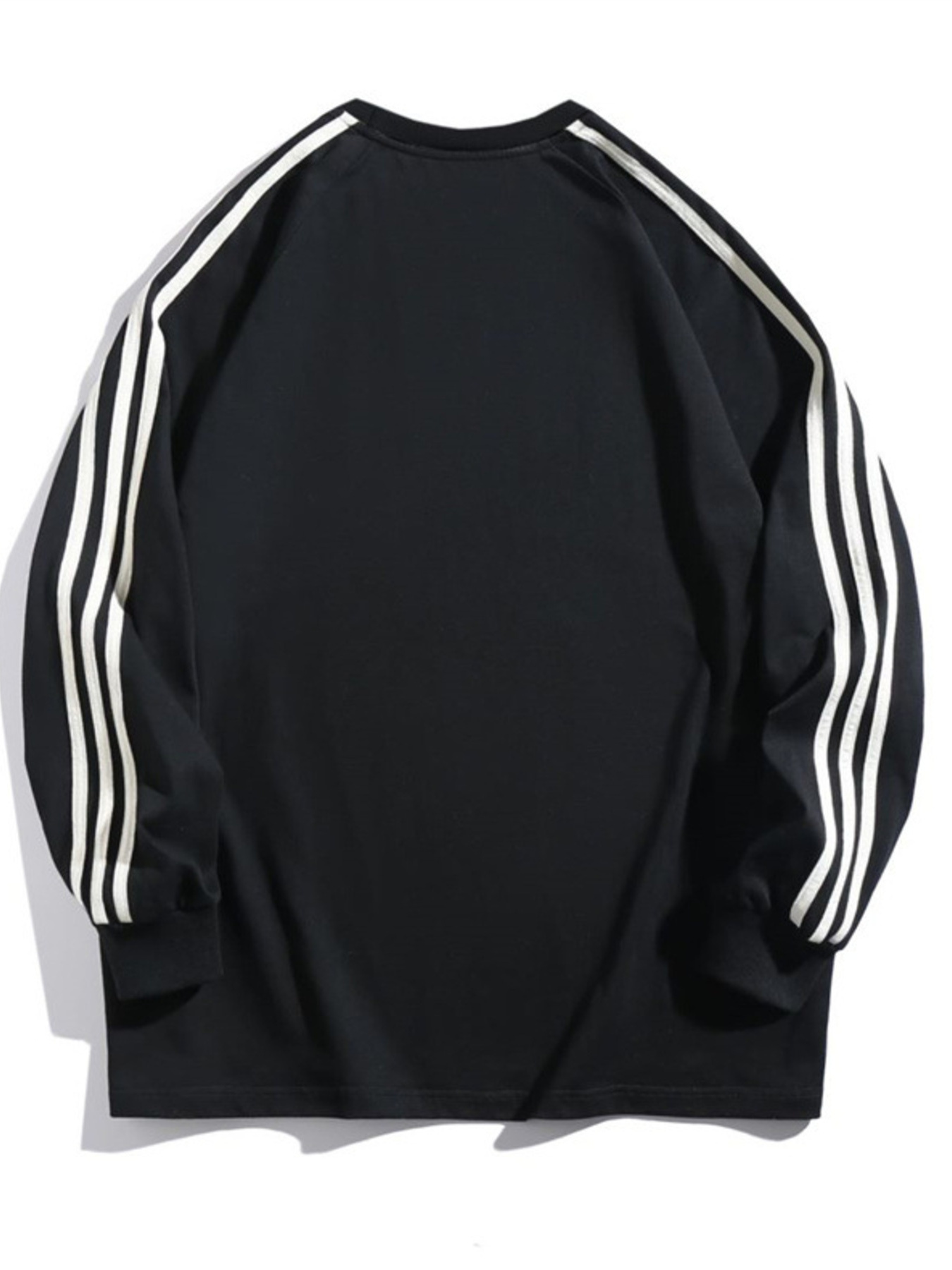 Men's Side Striped Long Sleeve Sweatshirt