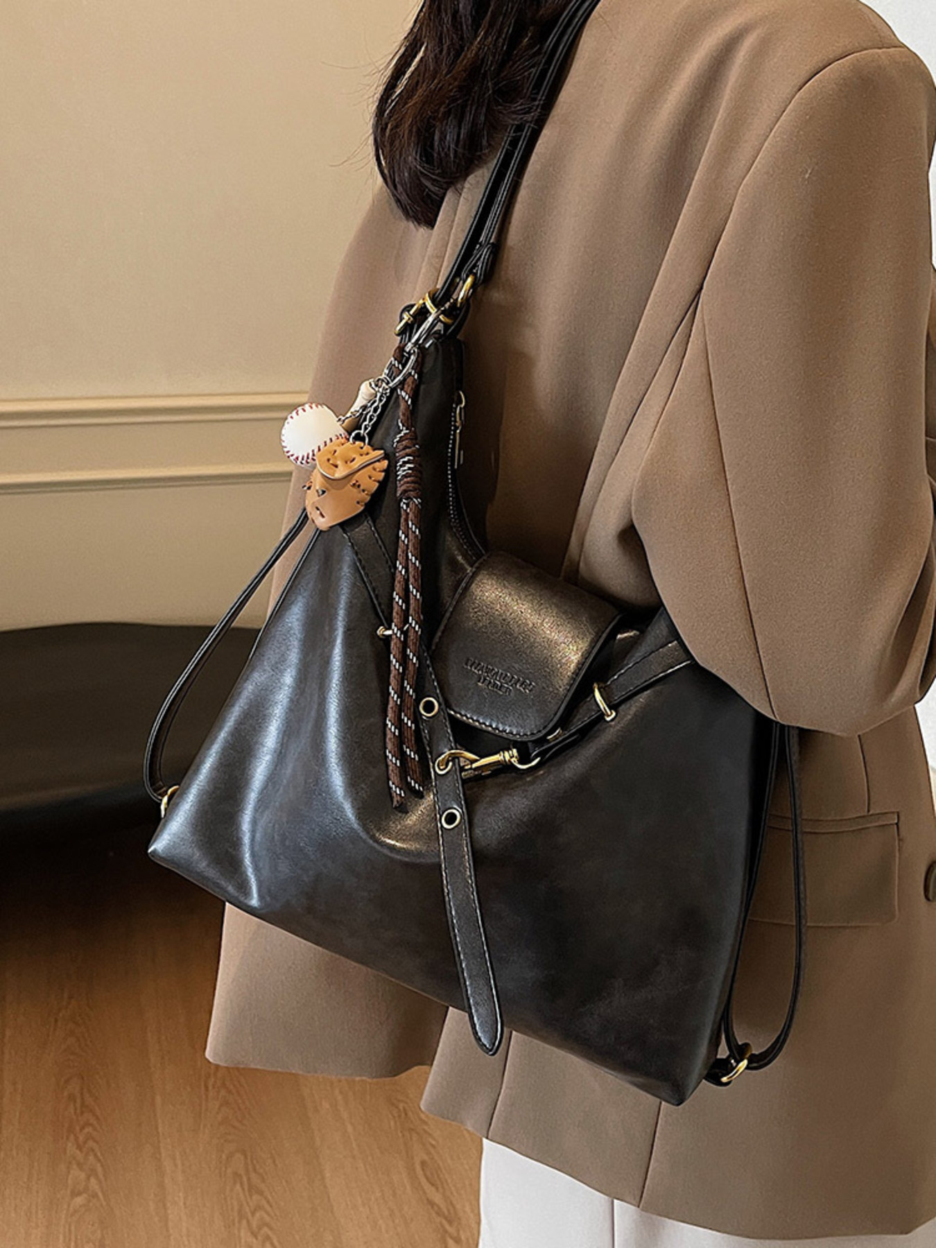 Adjustable Strap Convertible Bag