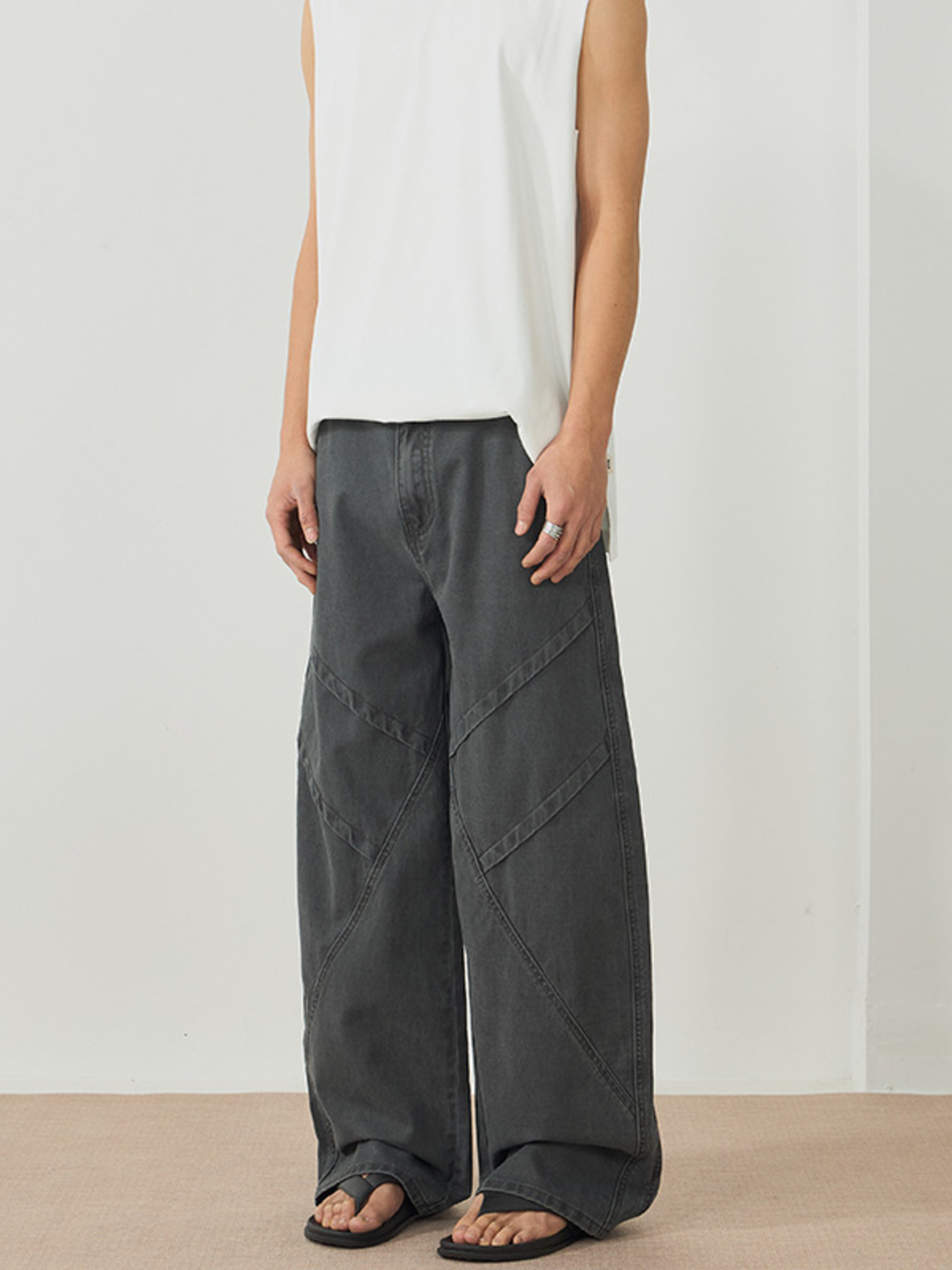 Men's Wide Leg Pants