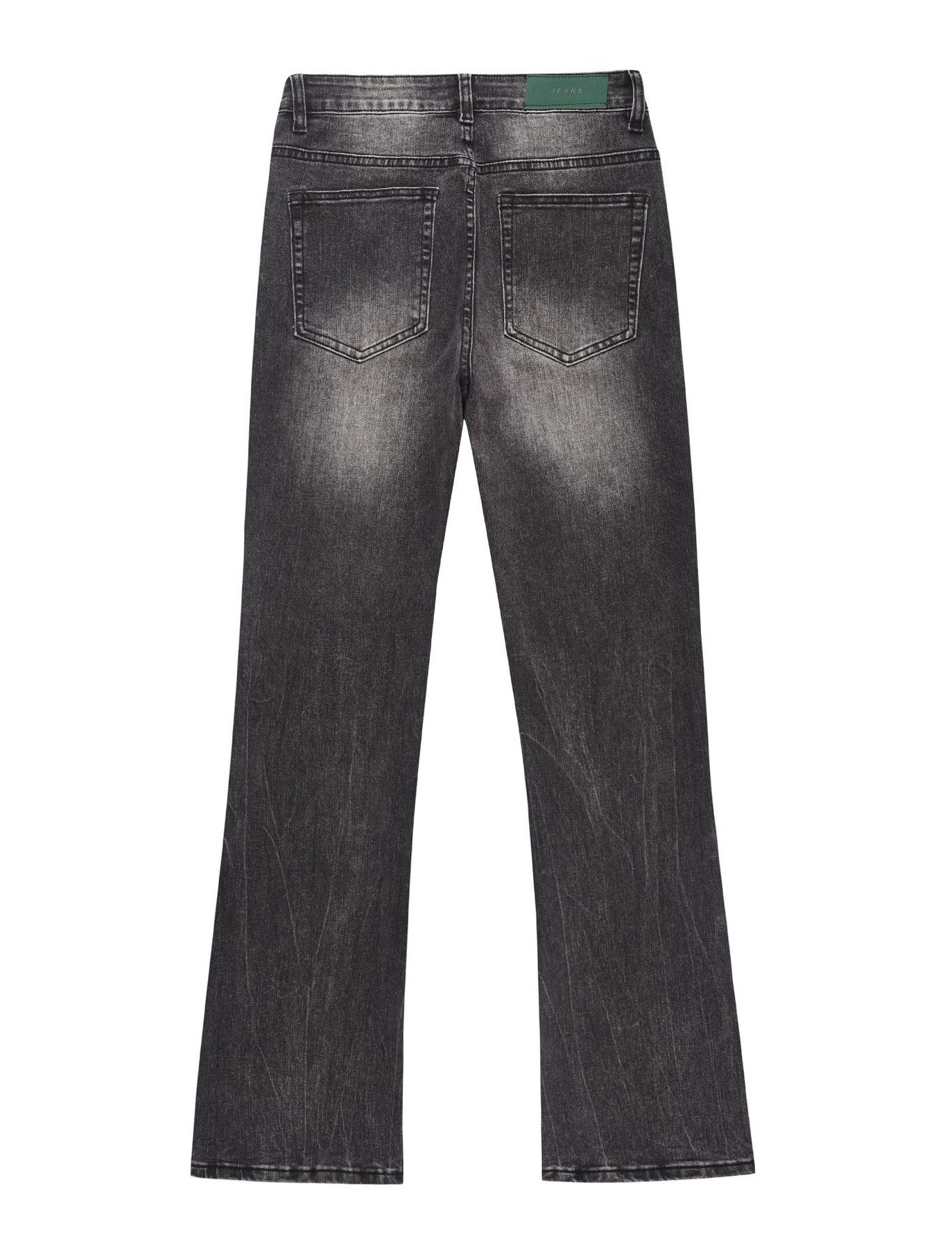 Men's Washed Straight-Leg Jeans