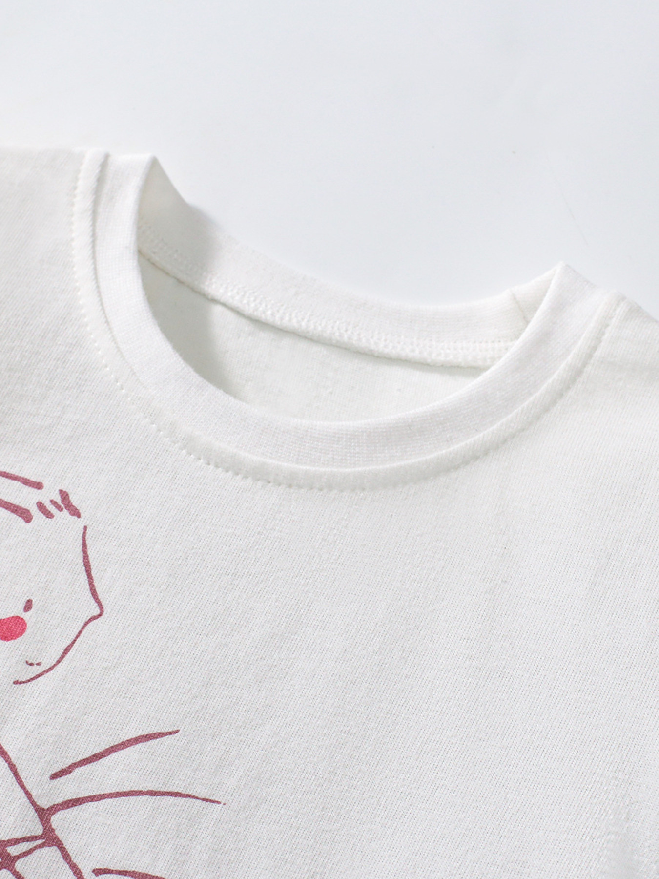 Children's Ballerina Graphic Ruffle Sleeve Top