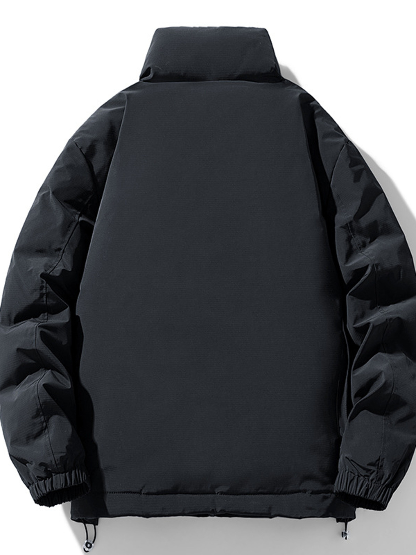 Men's Plus Size Warm Padded Stand Collar Winter Coat