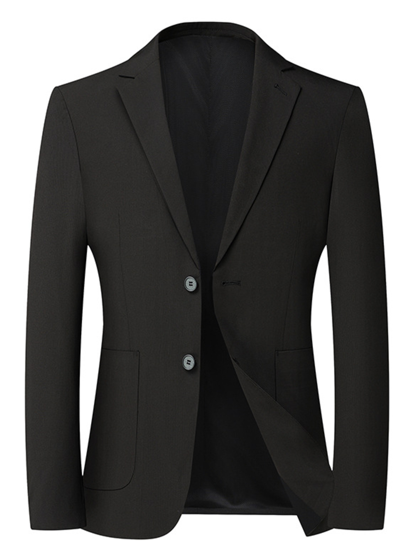 Men's Button Up Long Sleeve Blazer
