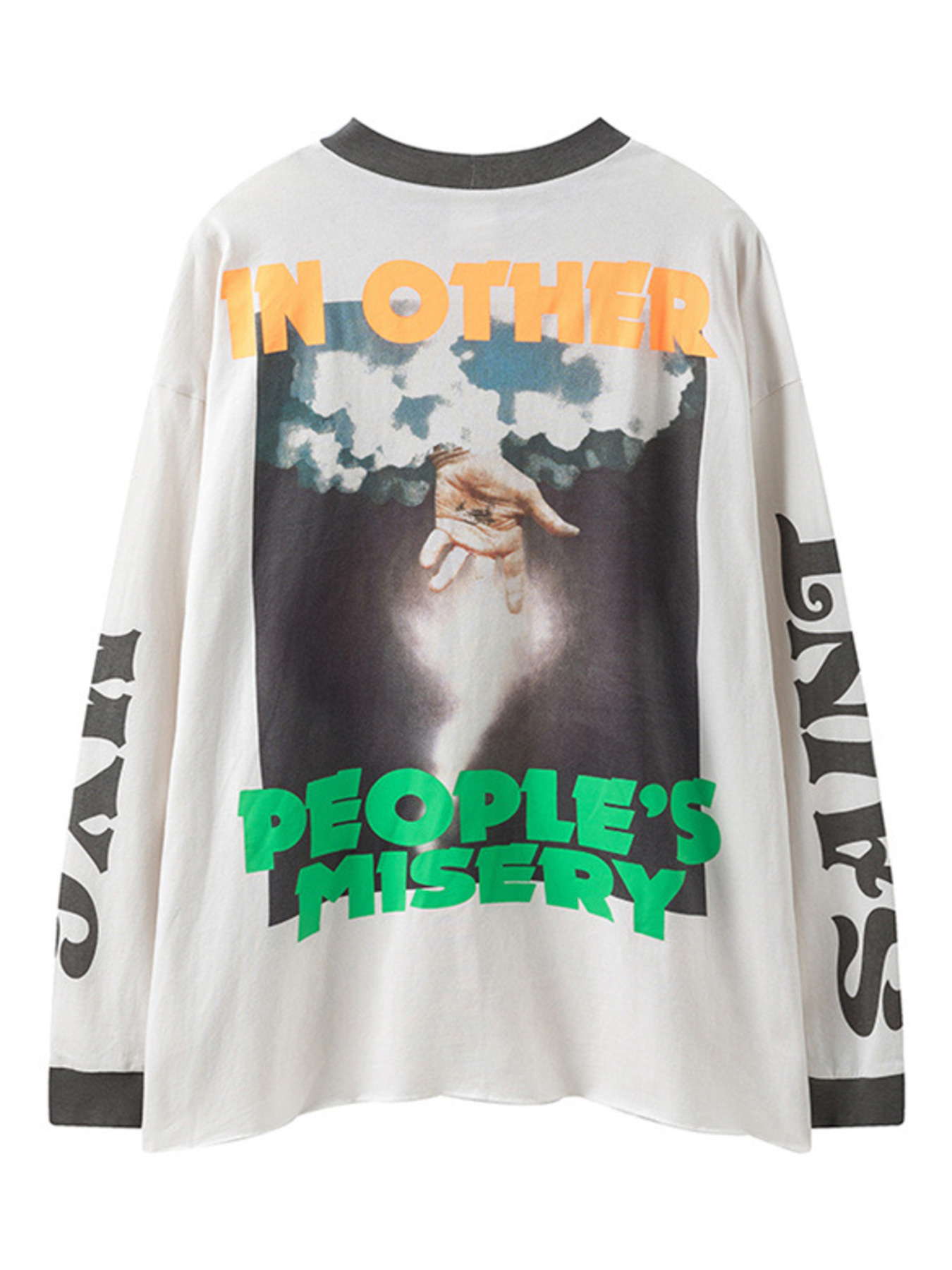 Men's Graphic Long Sleeve T-Shirt