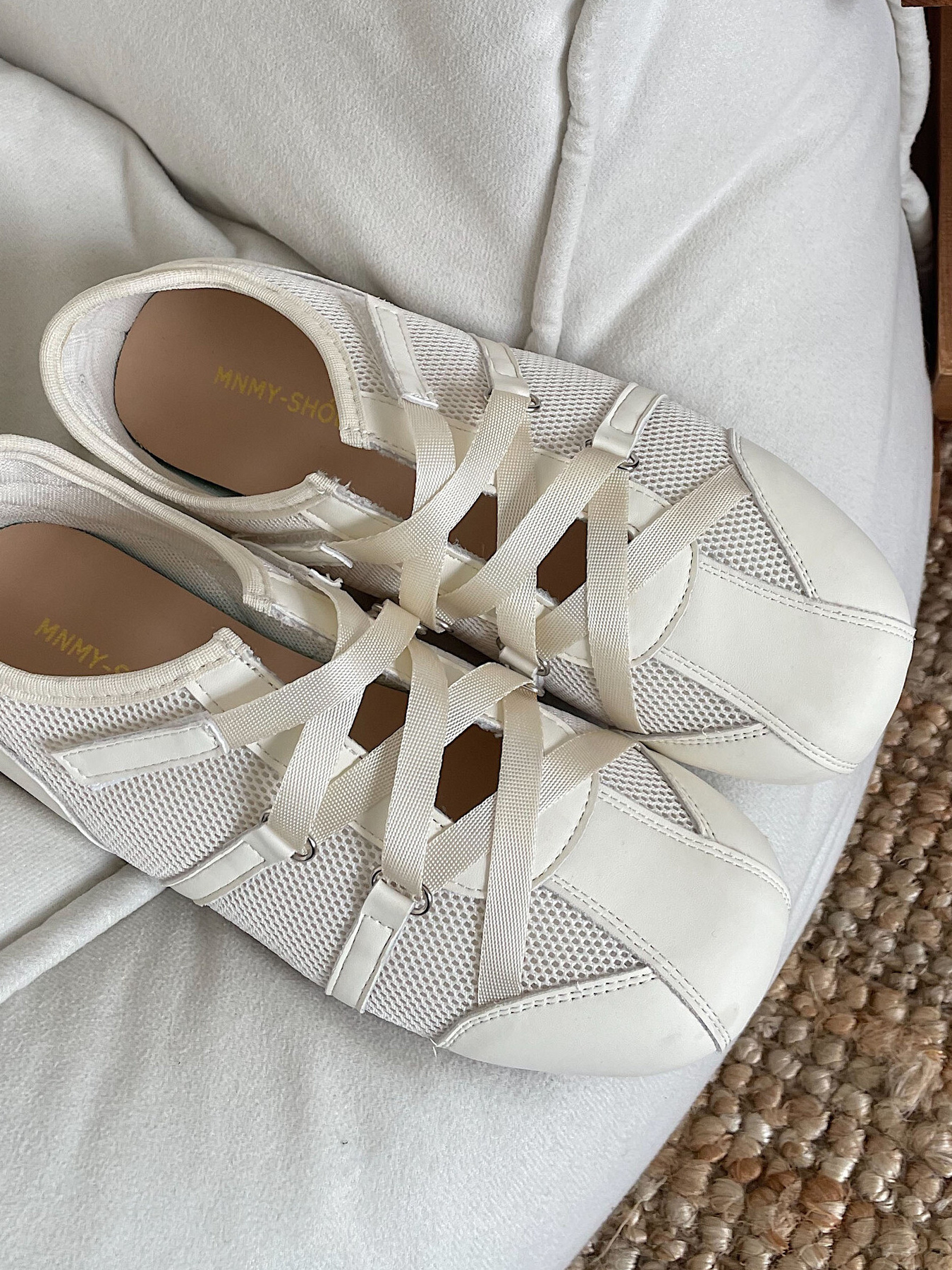 Cross-Strap Comfort Mule Loafers