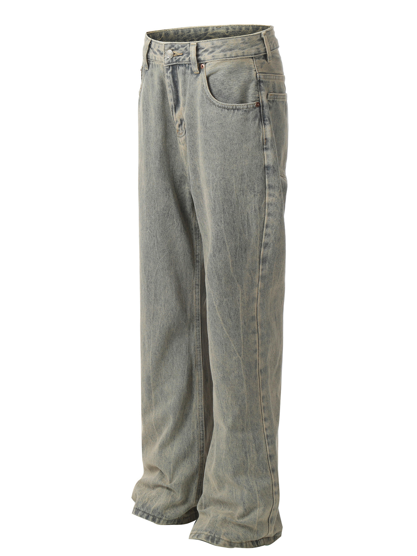 Men's Wash Relaxed Fit Jeans