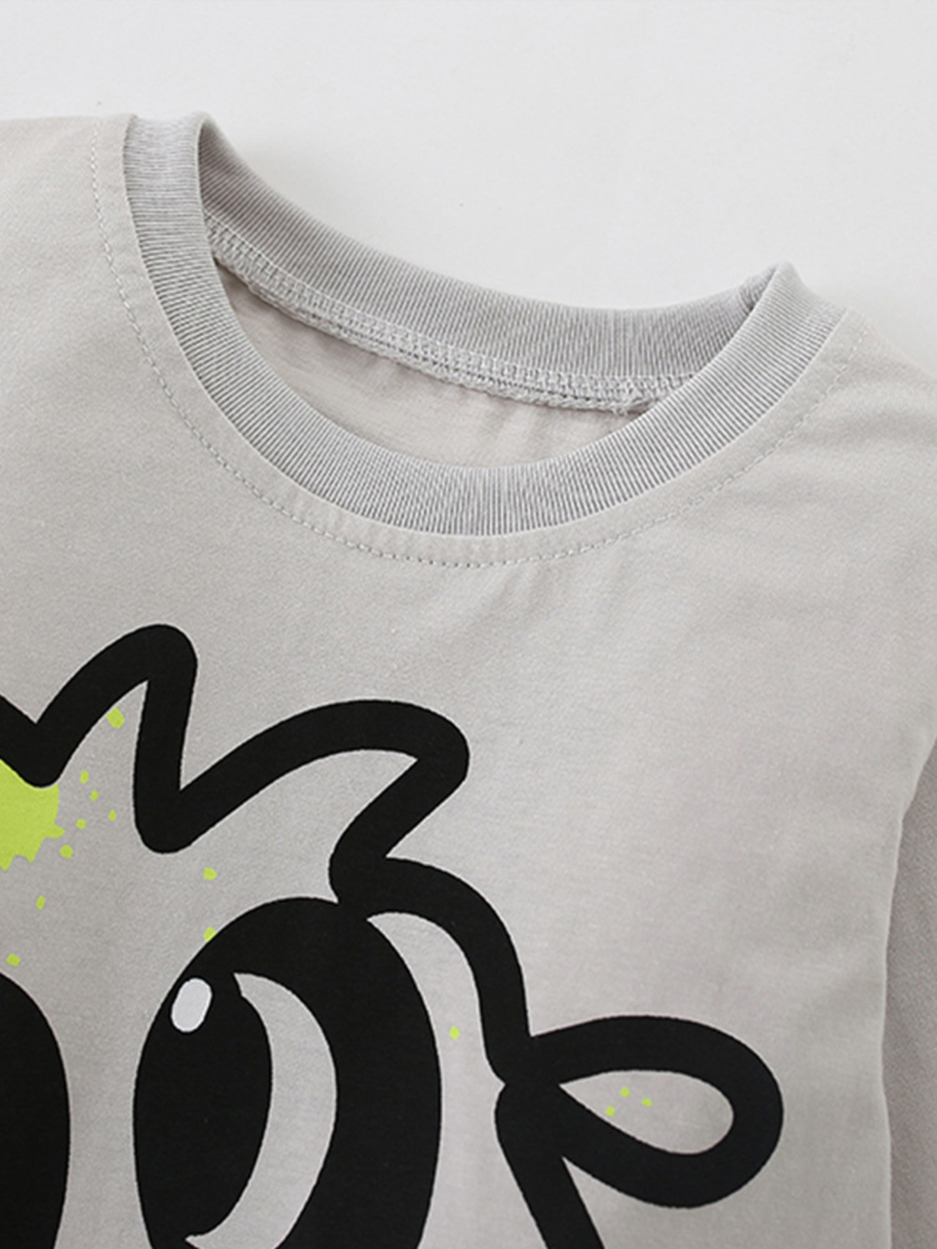 Children's Cute Graphic Long Sleeve T-Shirt