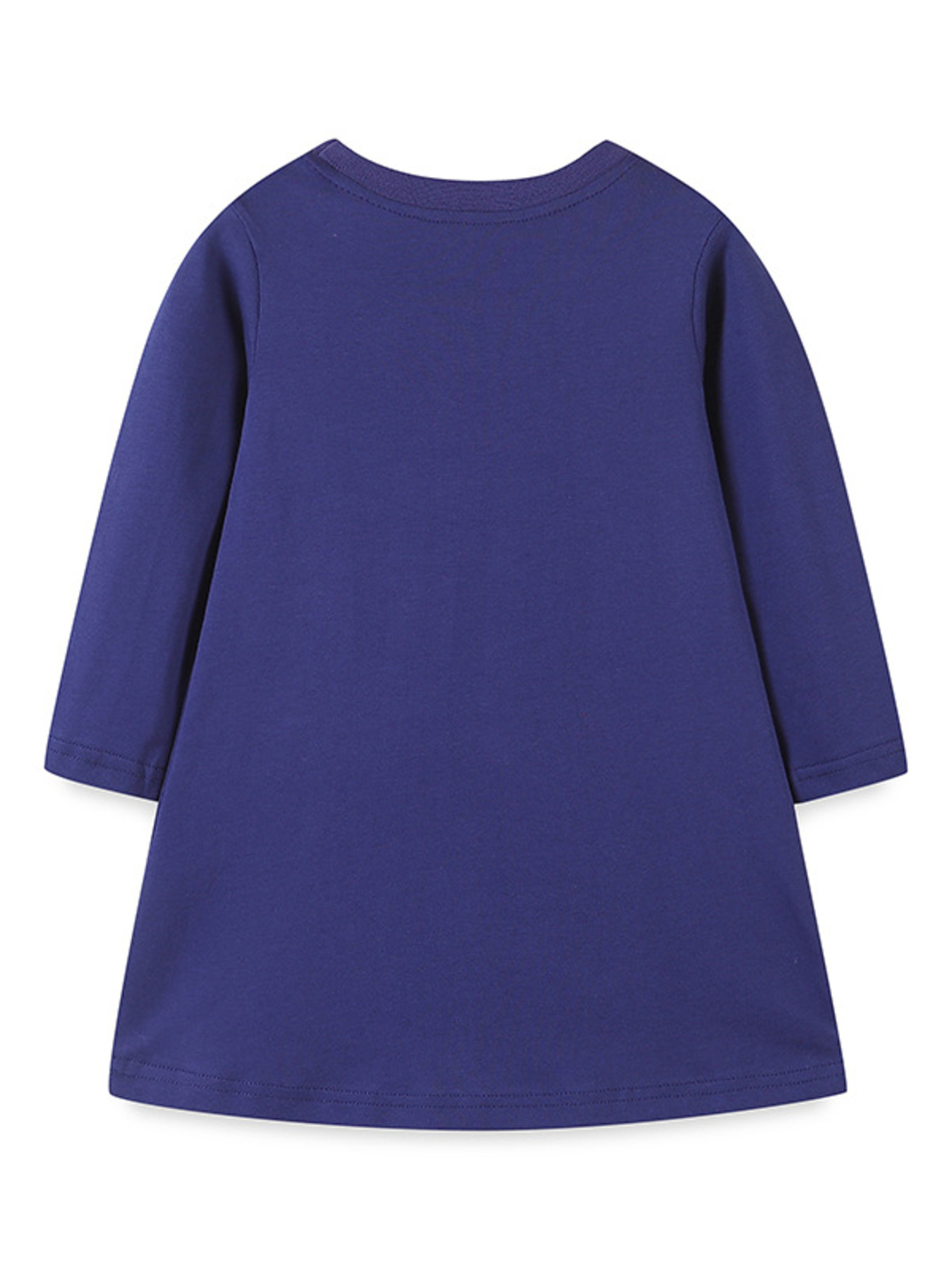 Children's Christmas Embroidered Long Sleeve Dress