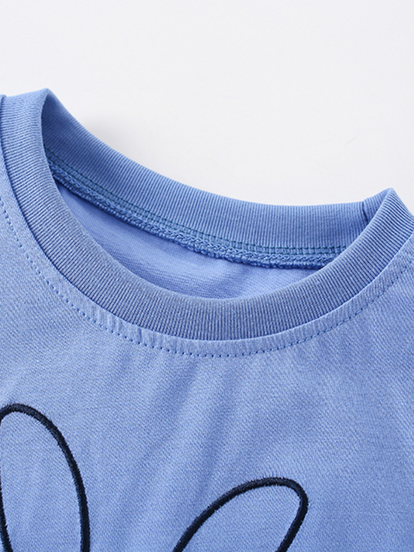 Children's Bunny & Daisy Graphic Ruffle Sleeve T-Shirt