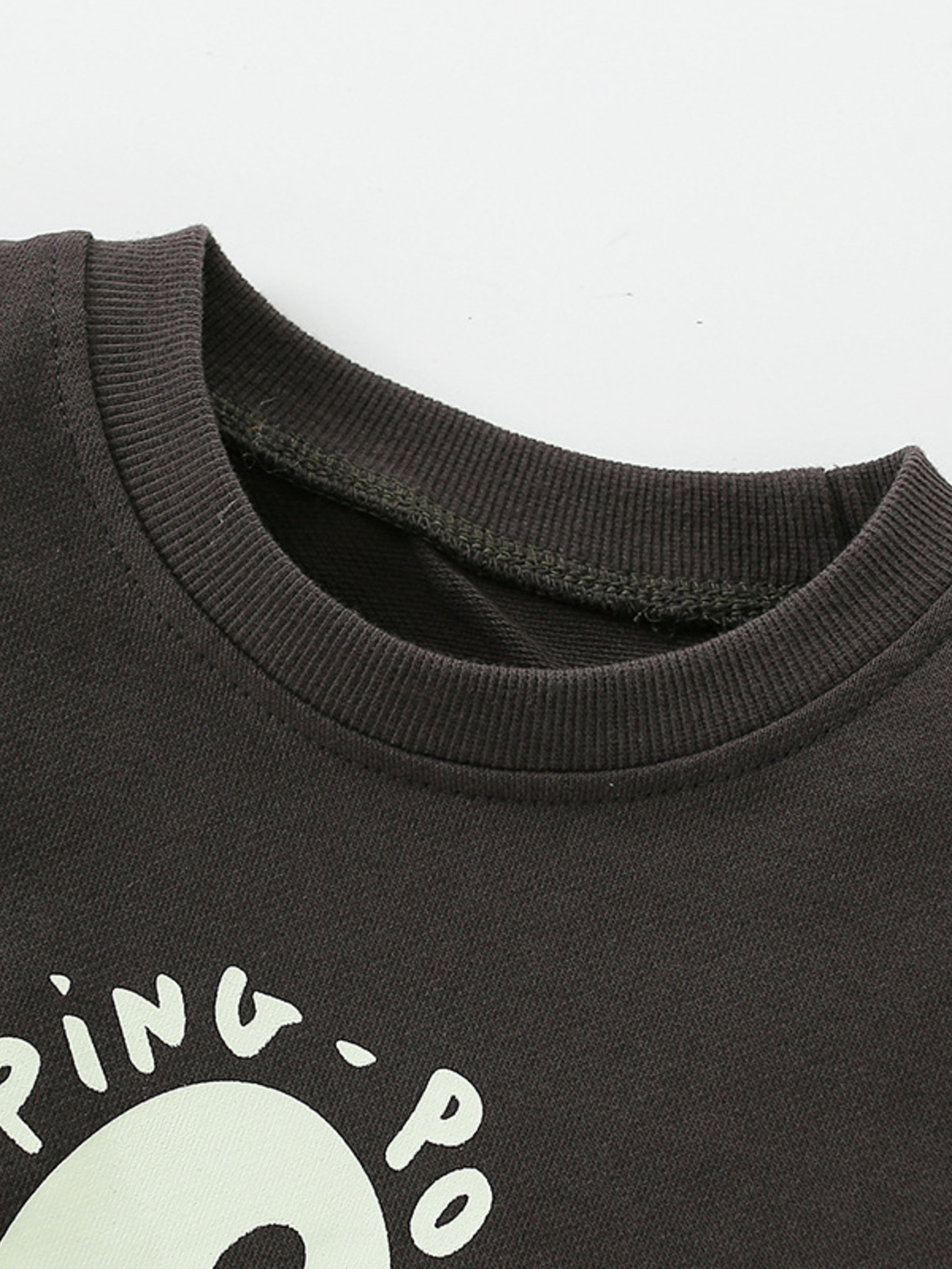 Children's Ping-Pong Graphic Casual Sweatshirt