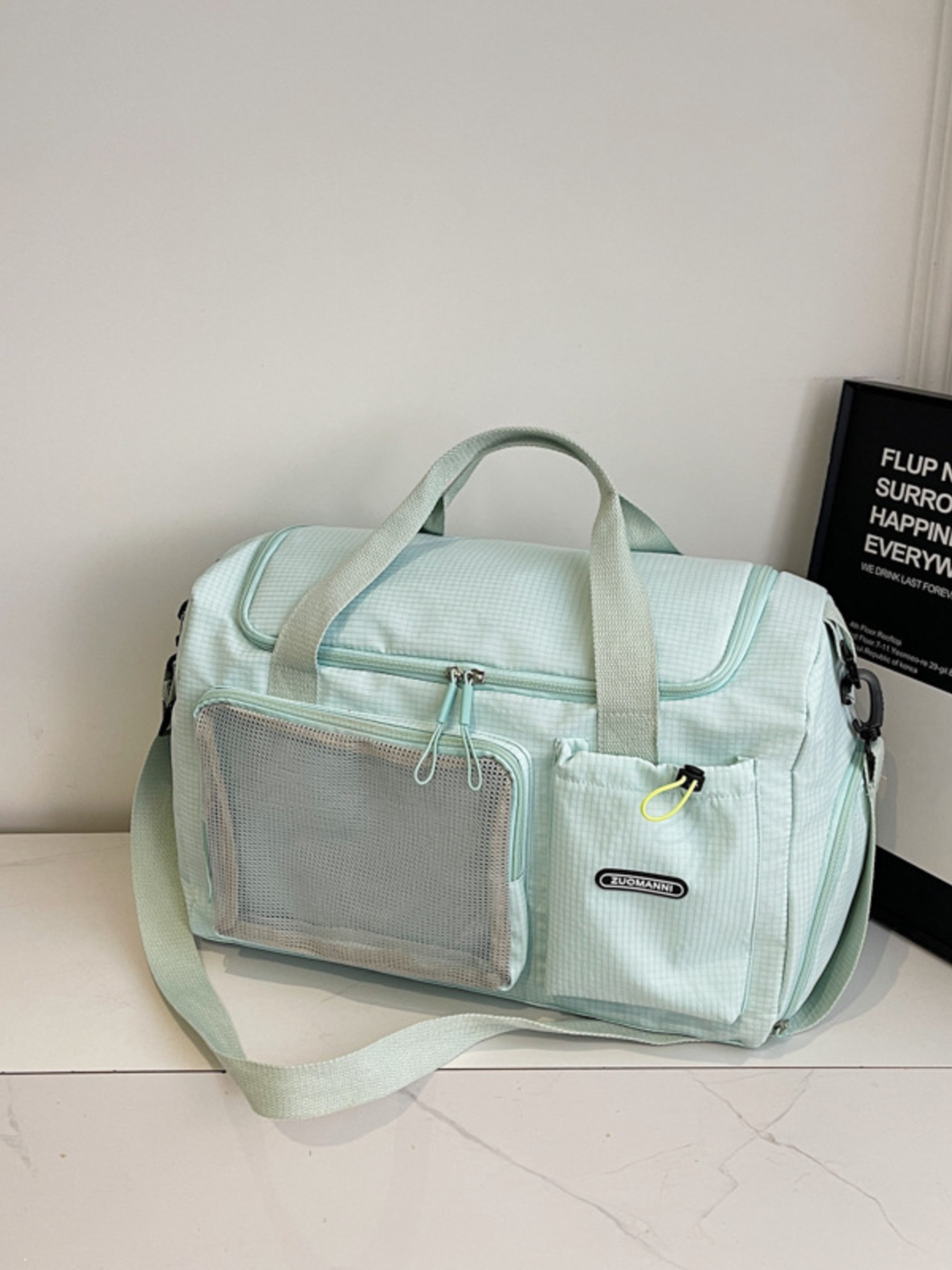 Drawstring Multi Pockets Travel Bag 3