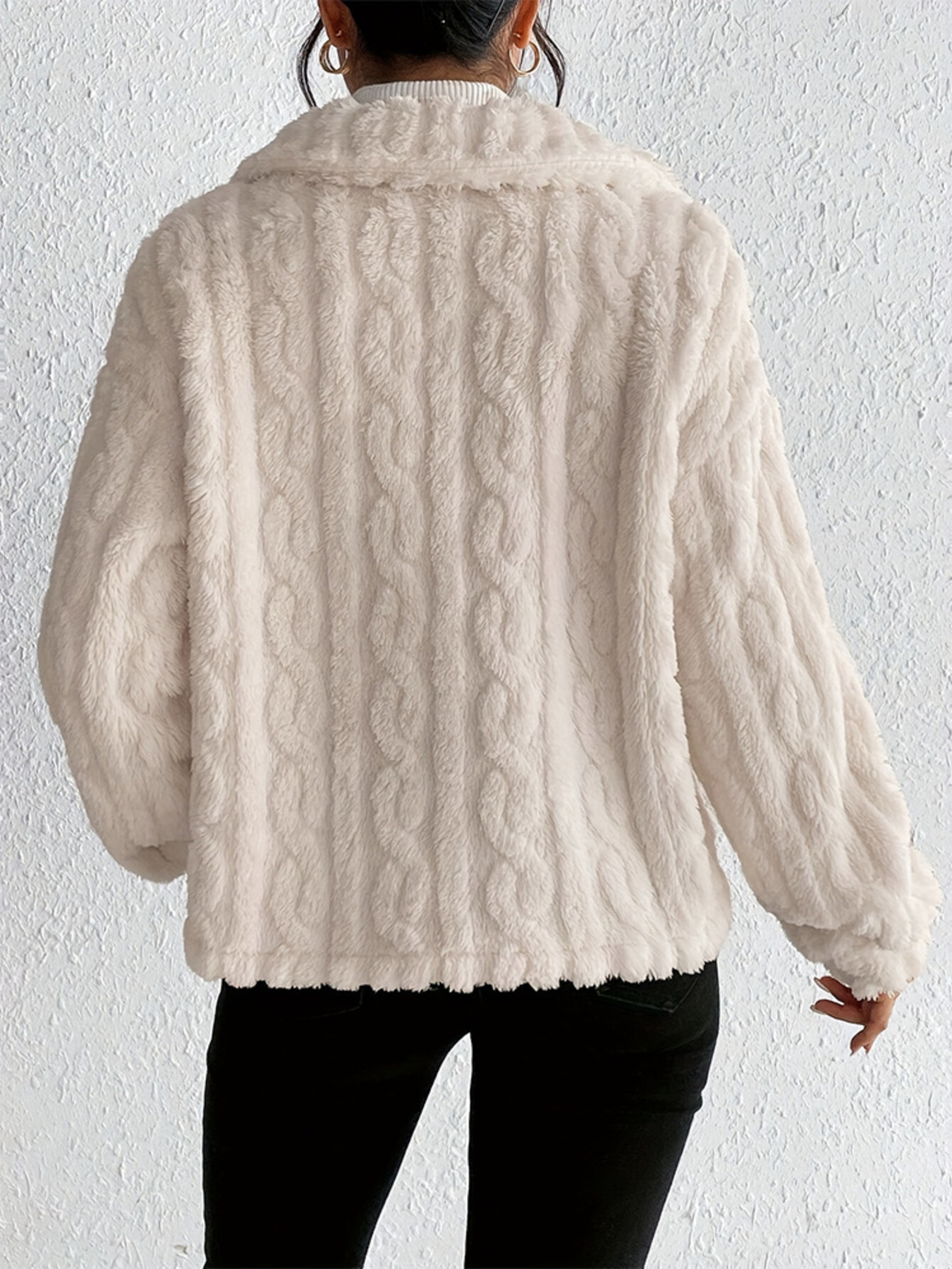 Cozy Fleece Button-Up Outerwear