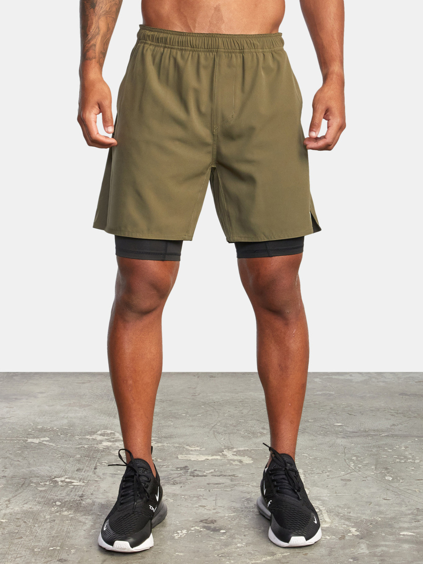 Men's Elastic Waist Shorts