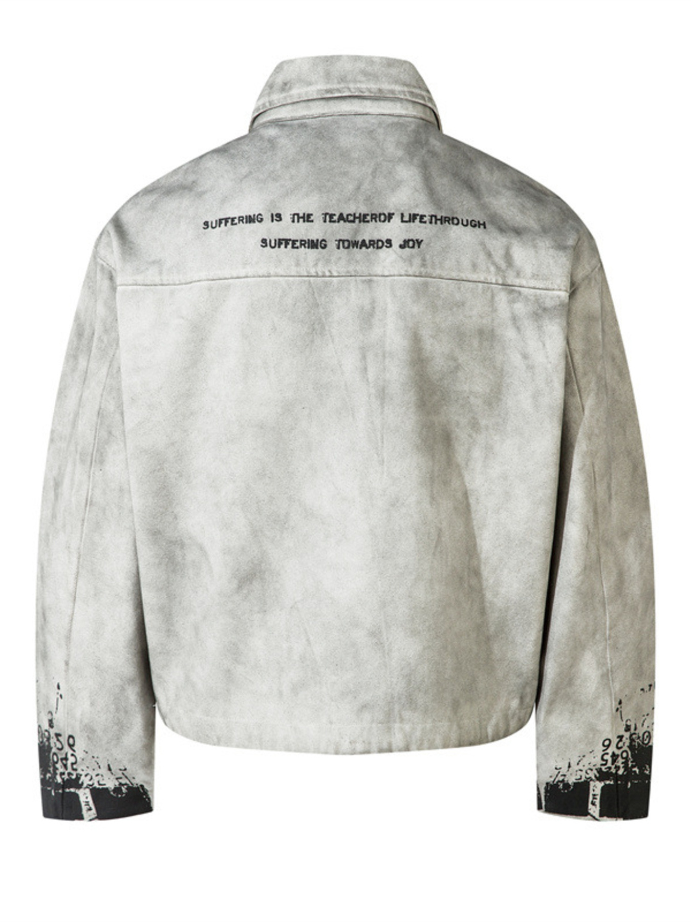 Men's Printed Zip Up Jacket