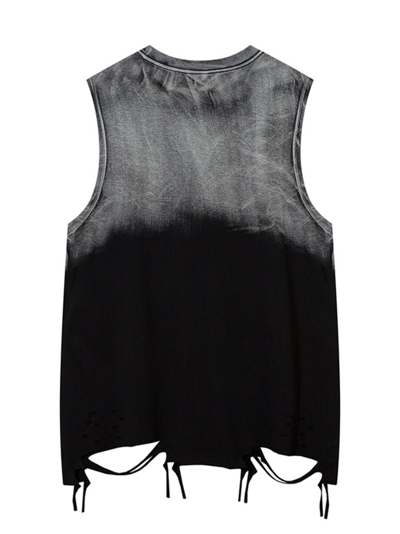Men's Washed Round Neck Tank
