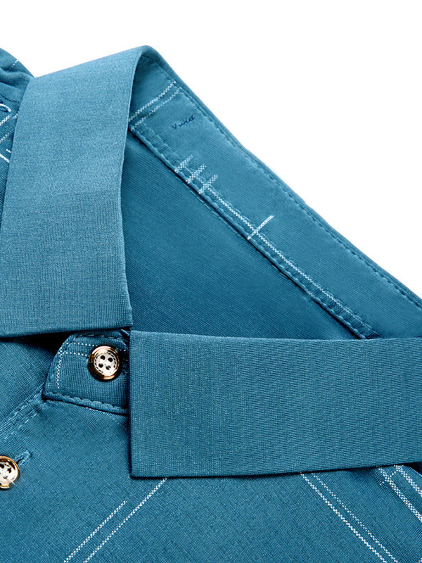 Men's Plus Size Geometric Pattern Short Sleeve Polo