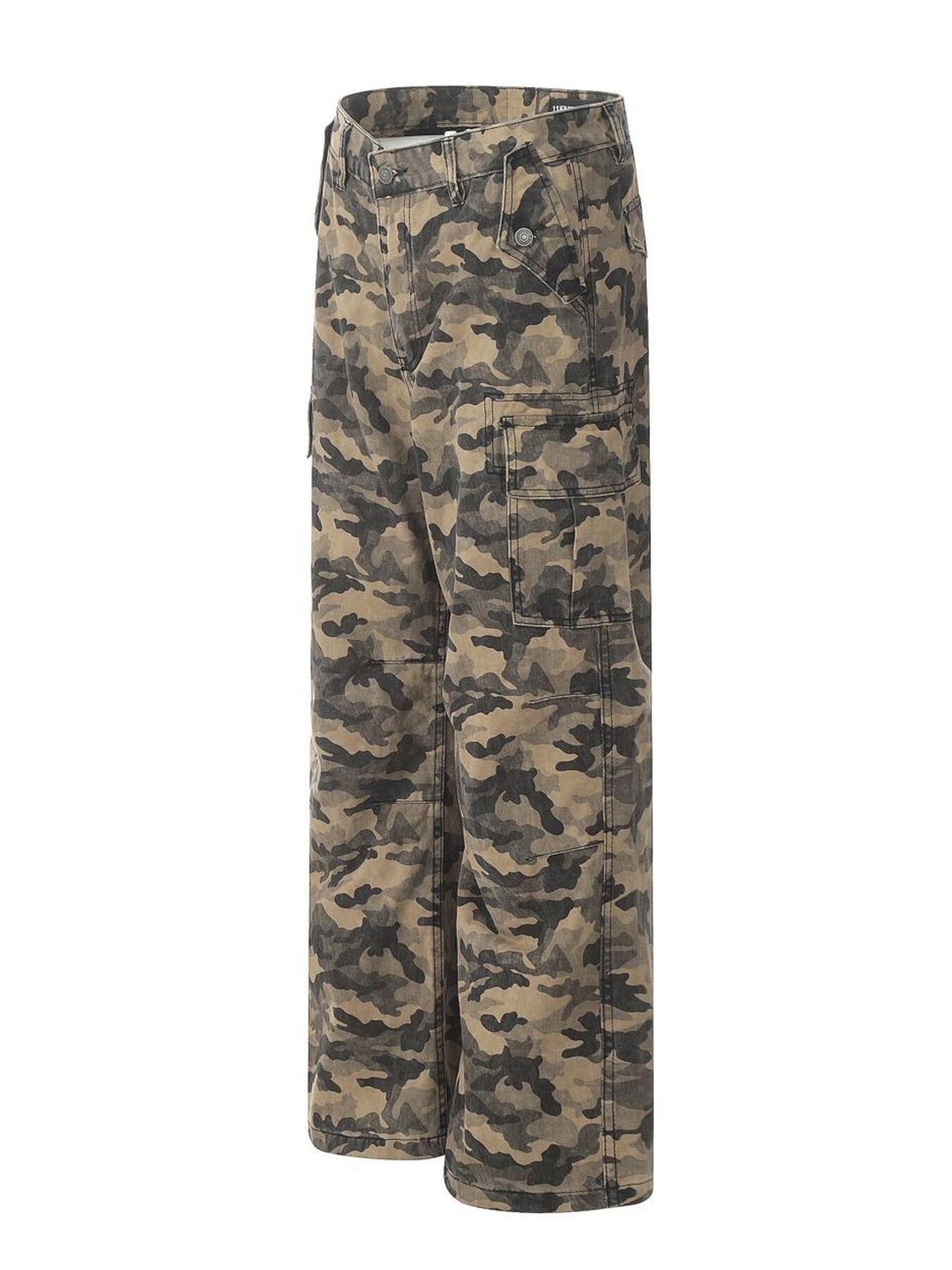 Men's Camouflage Cargo Jeans