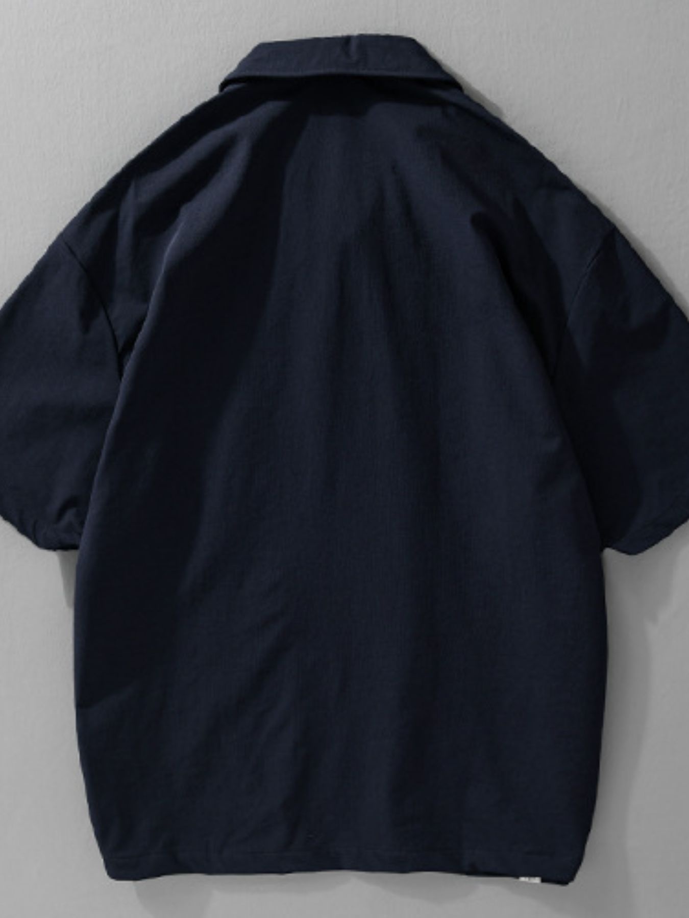 Men's Quarter Zip Short Sleeve Polo