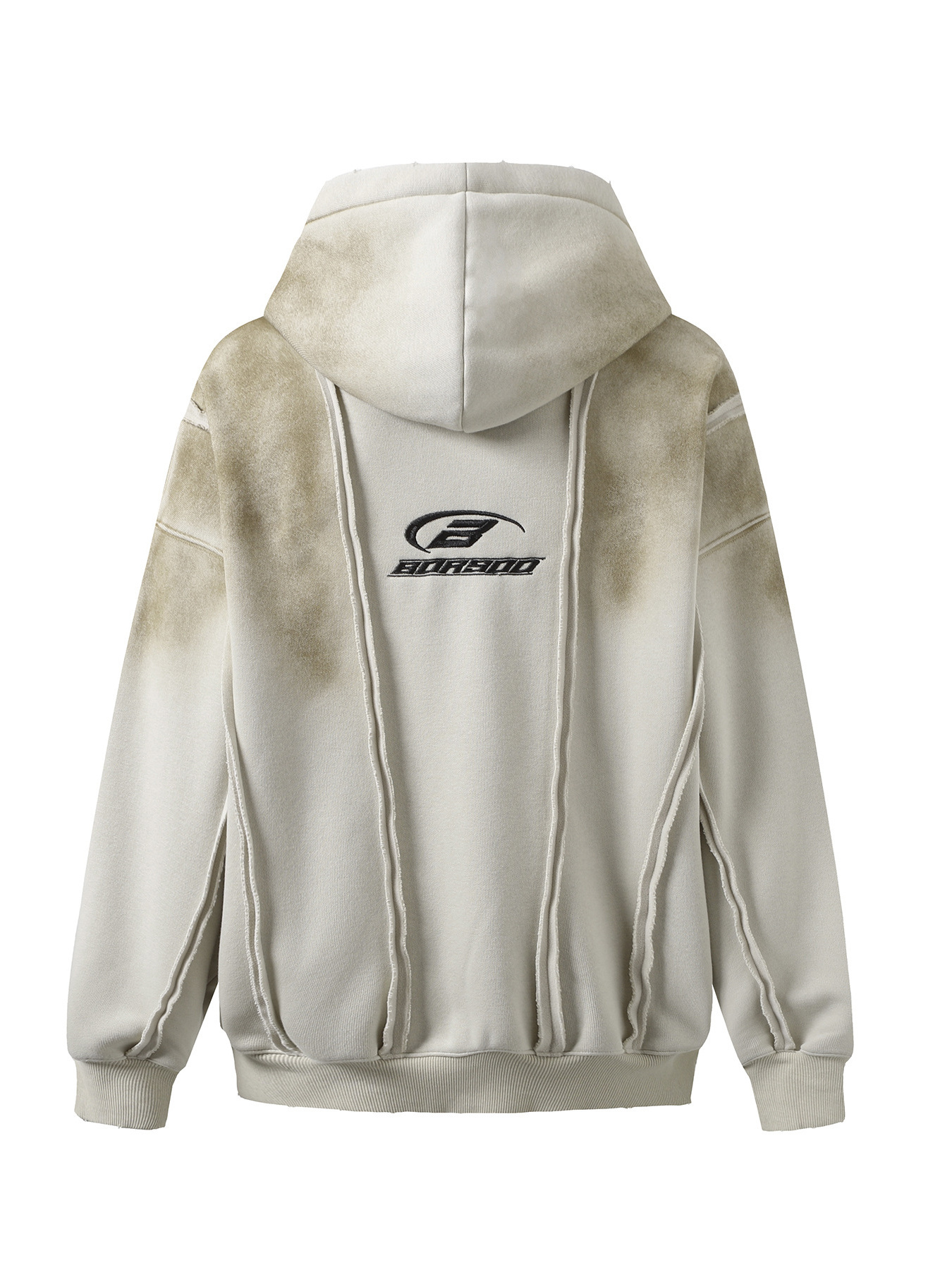 Men's Gradient Wash Zip-Up Hoodie