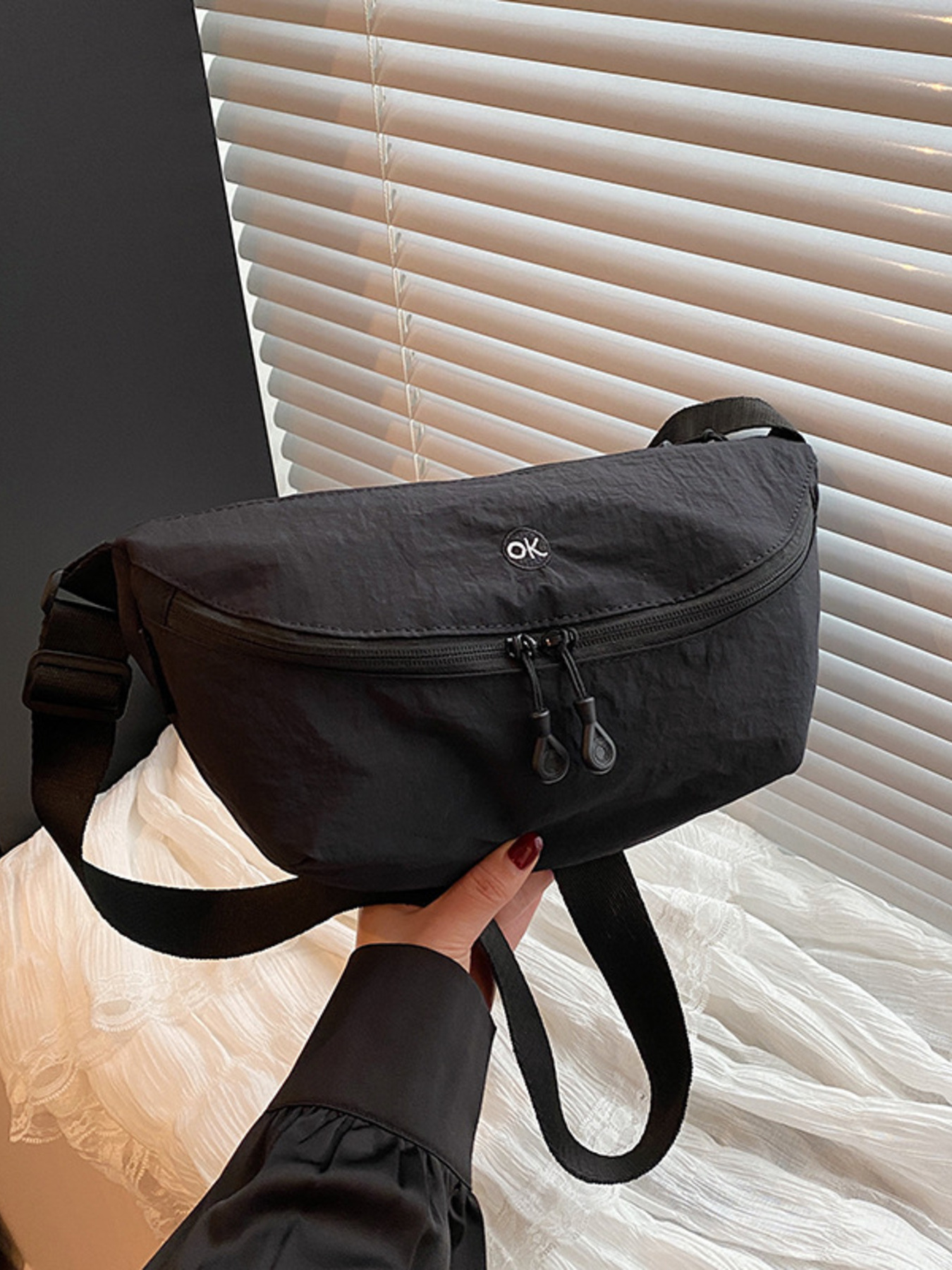 Lightweight Canvas Sling Bag