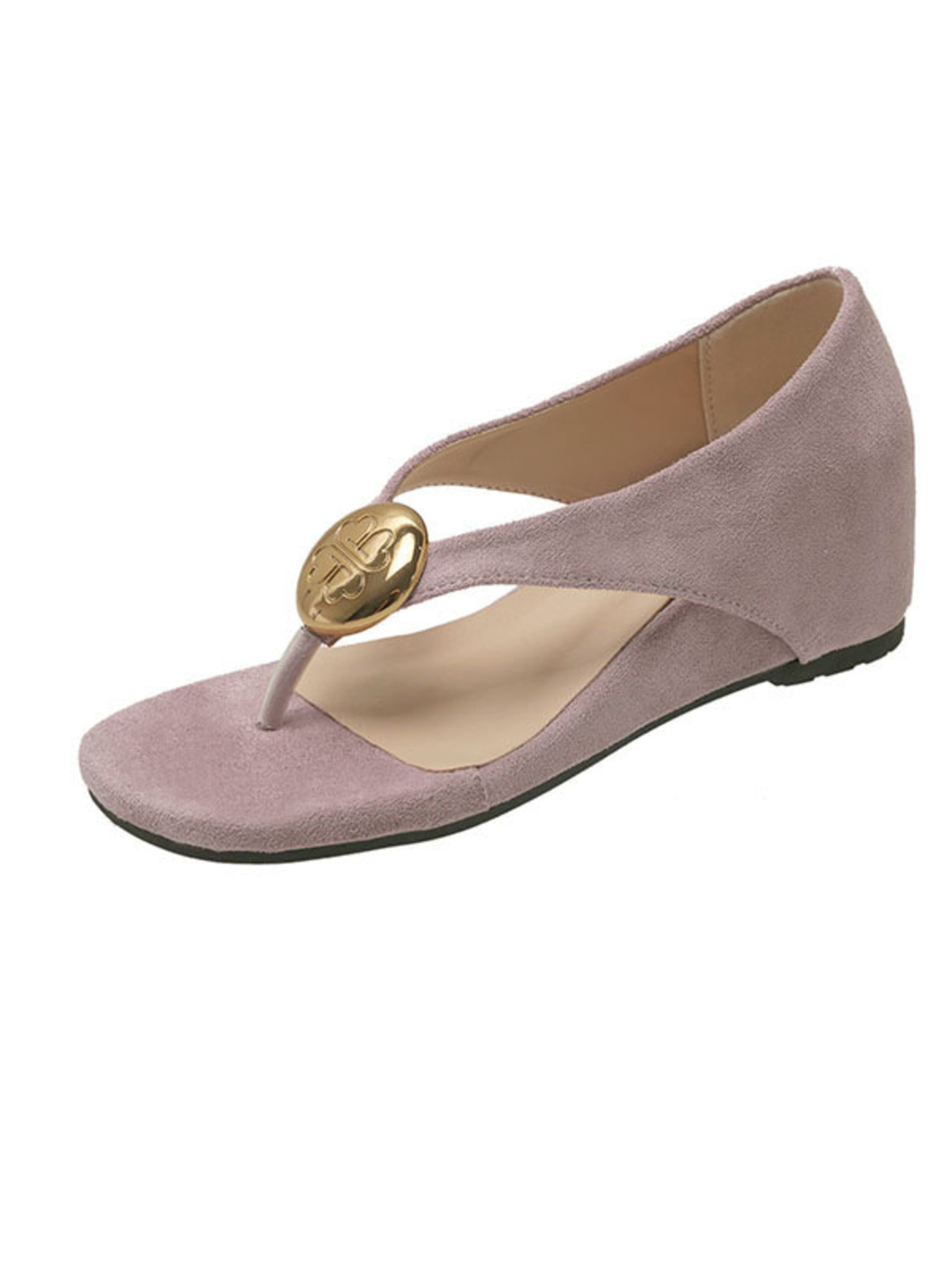 Toe Post Wedge Sandals