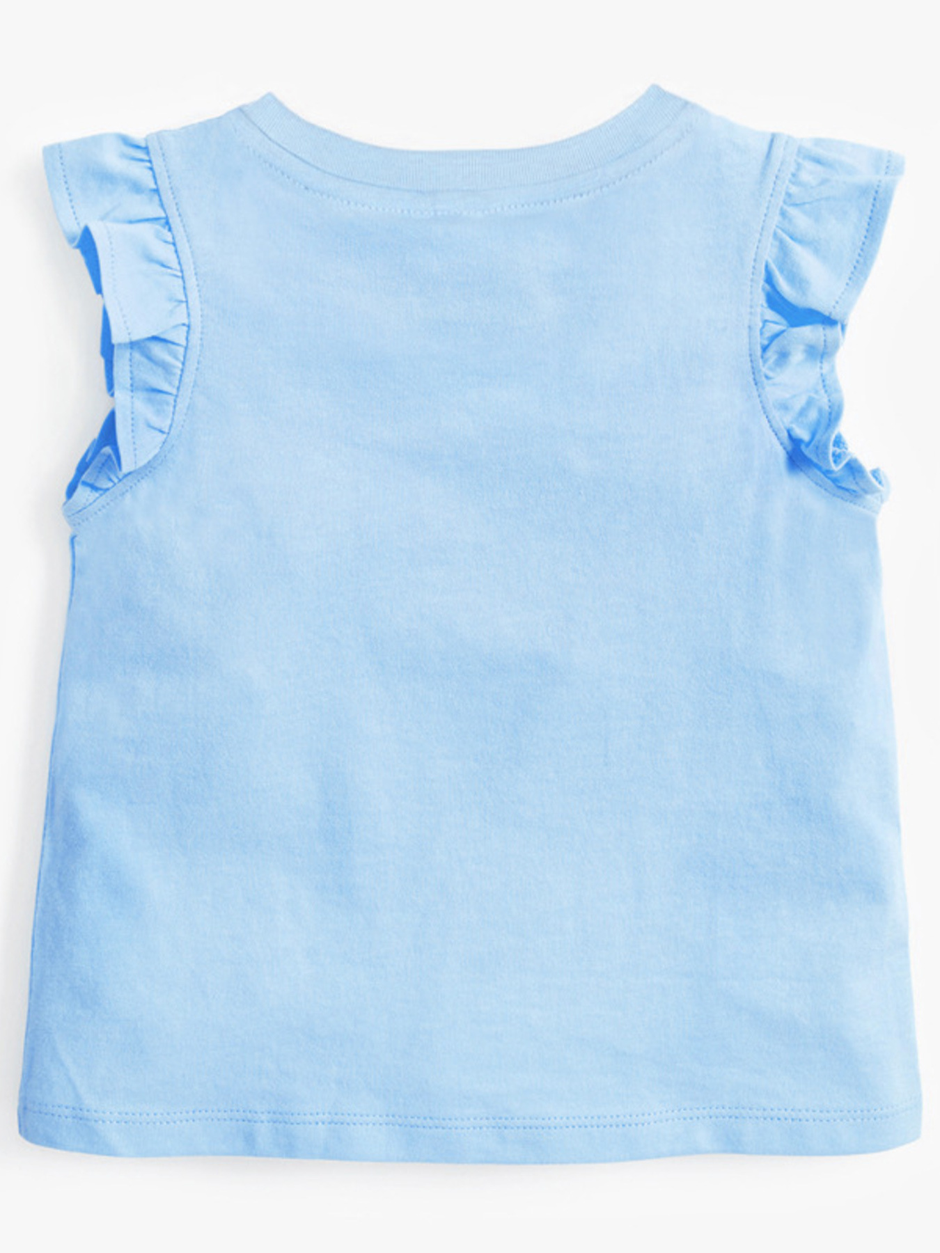 Children's Bunny Graphic Ruffled Top