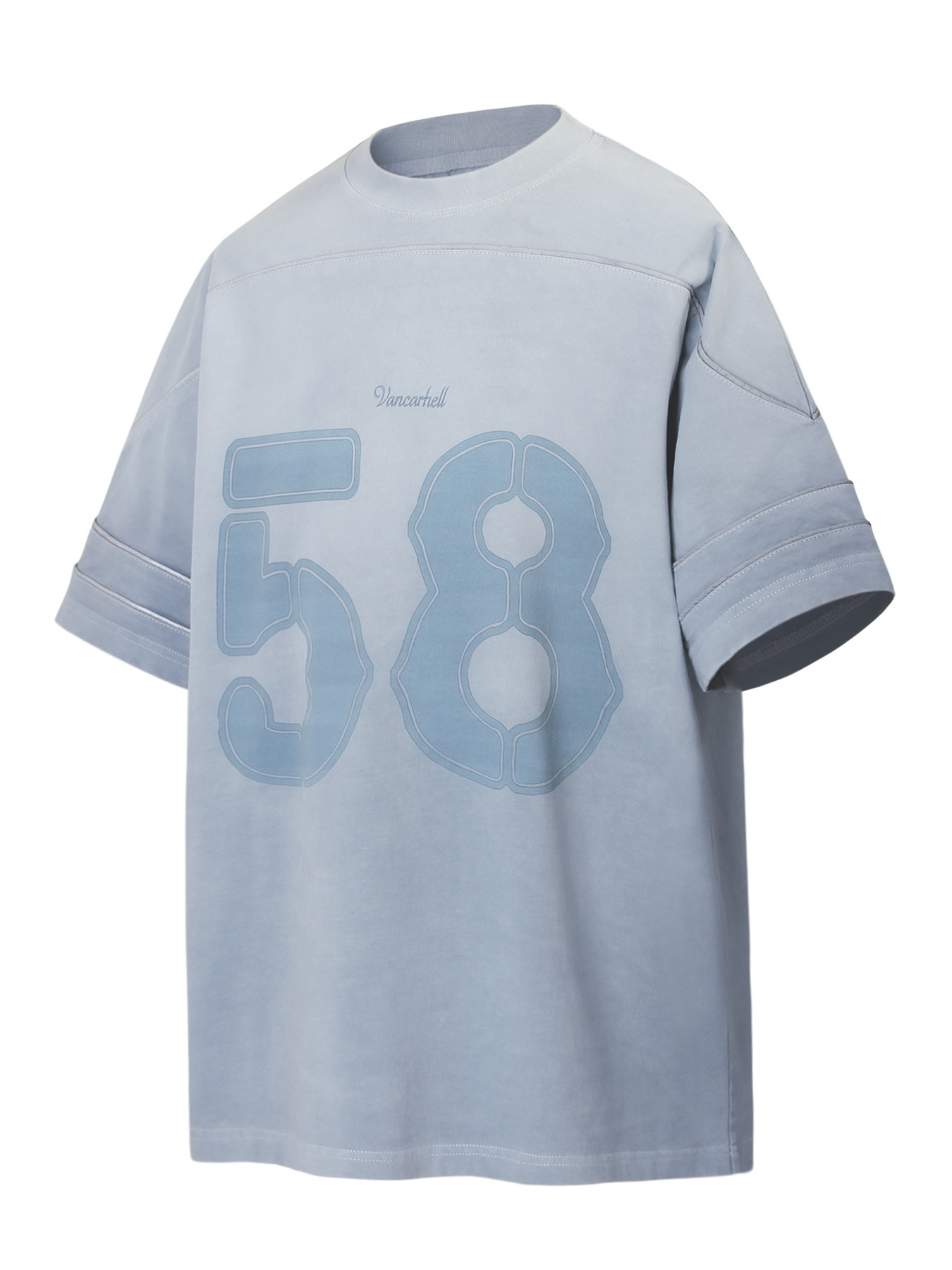 Men's Oversized Number 58 Graphic T-Shirt