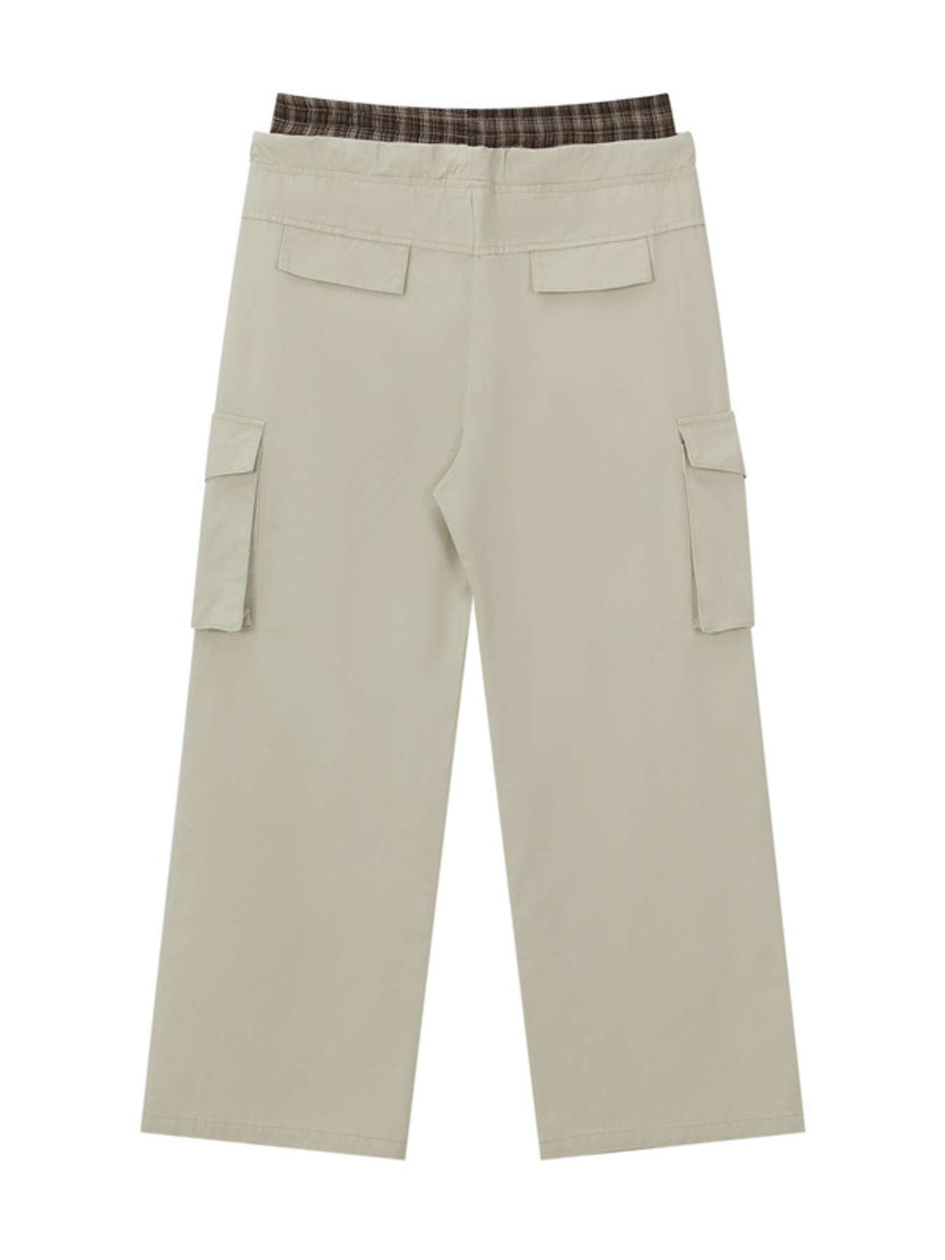 Men's Drawstring Wide Leg Cargo Pants