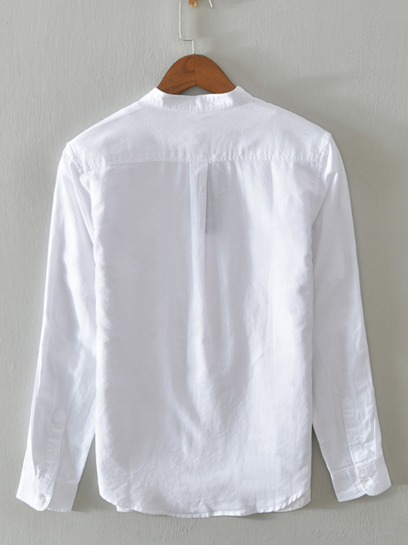 Men's Full Size Button Up Long Sleeve Shirt Plus Size