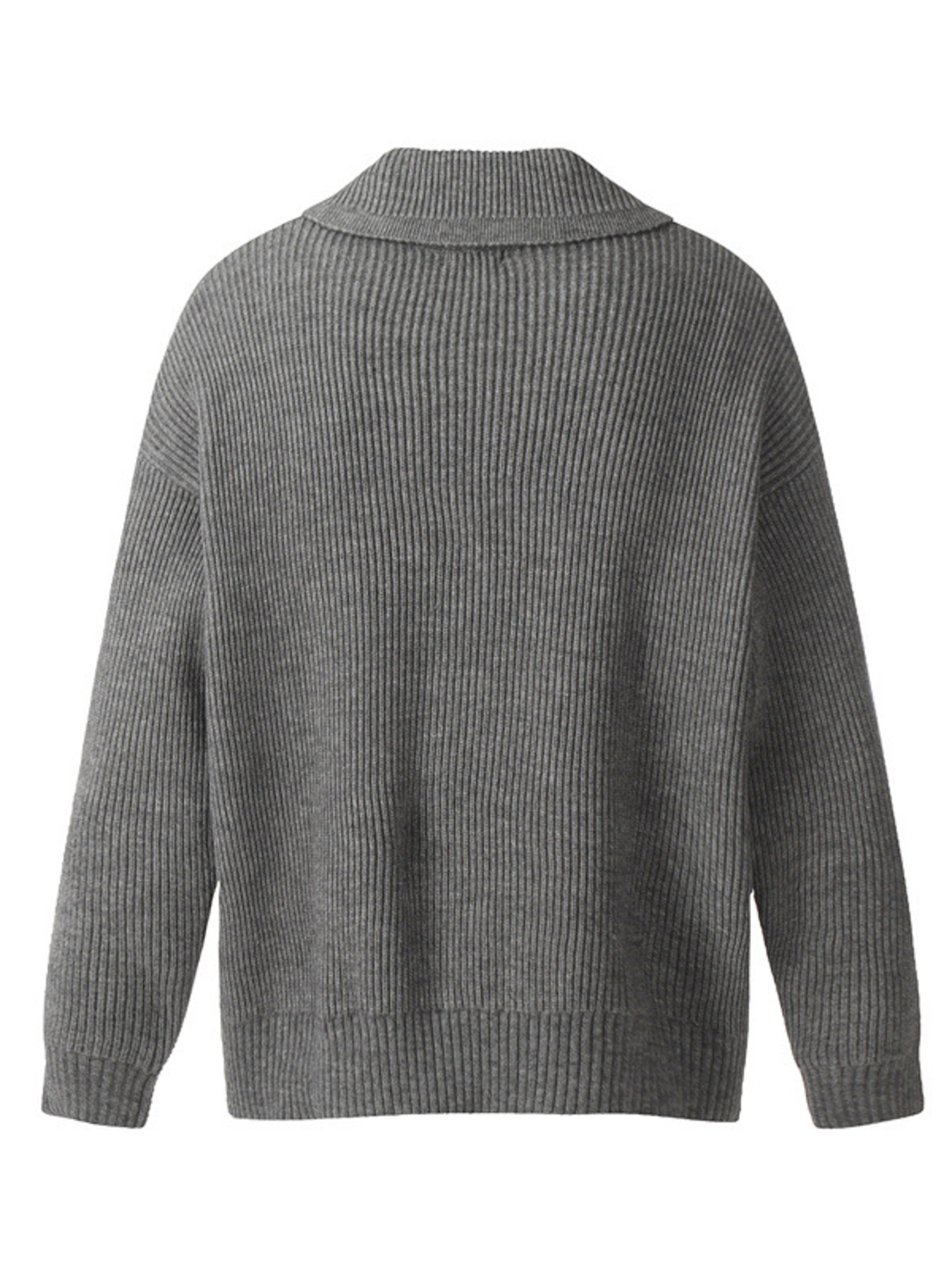 Men's Button Up Ribbed Cardigan