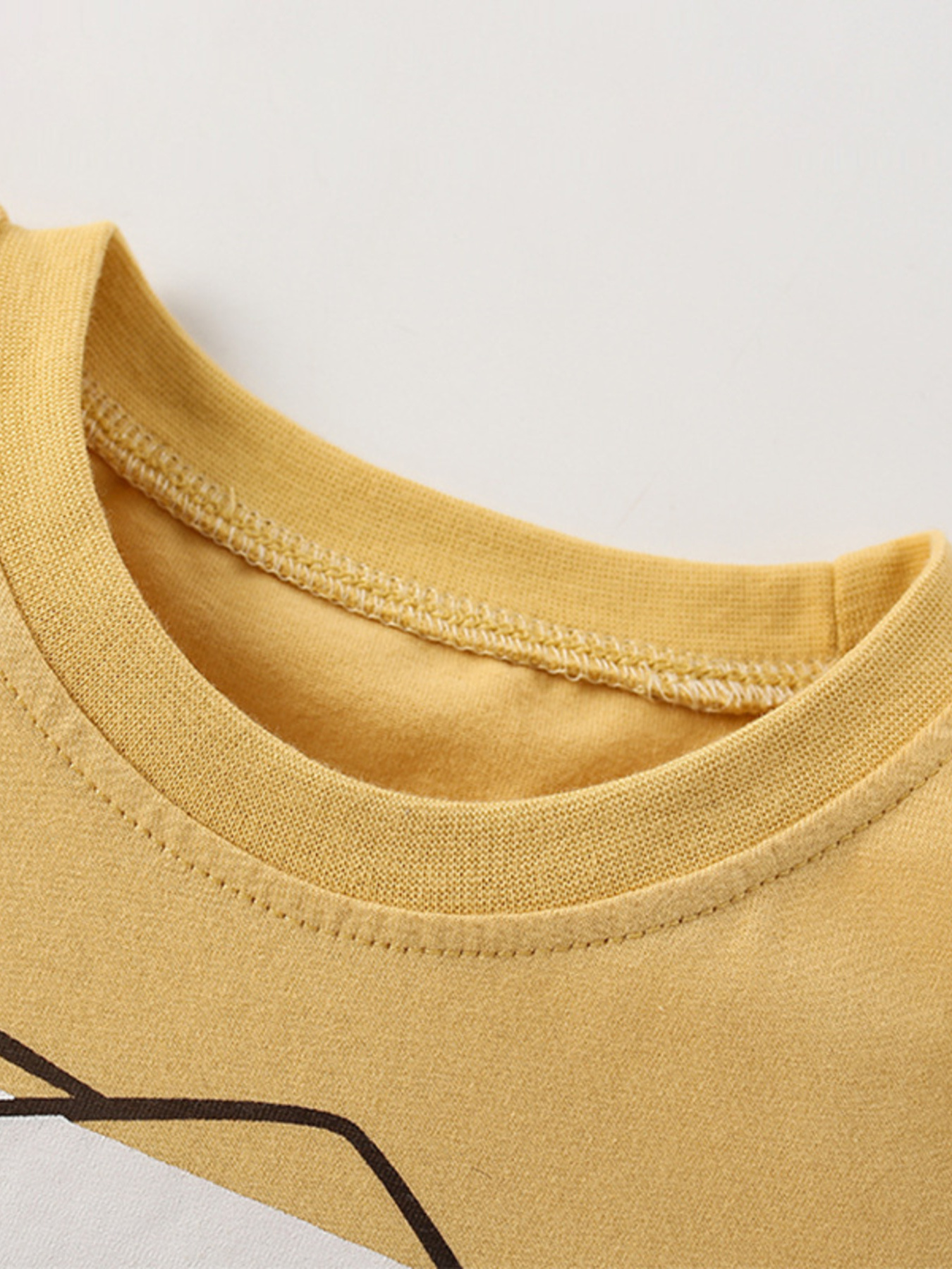 Children's Dog Graphic Short Sleeve T-Shirt