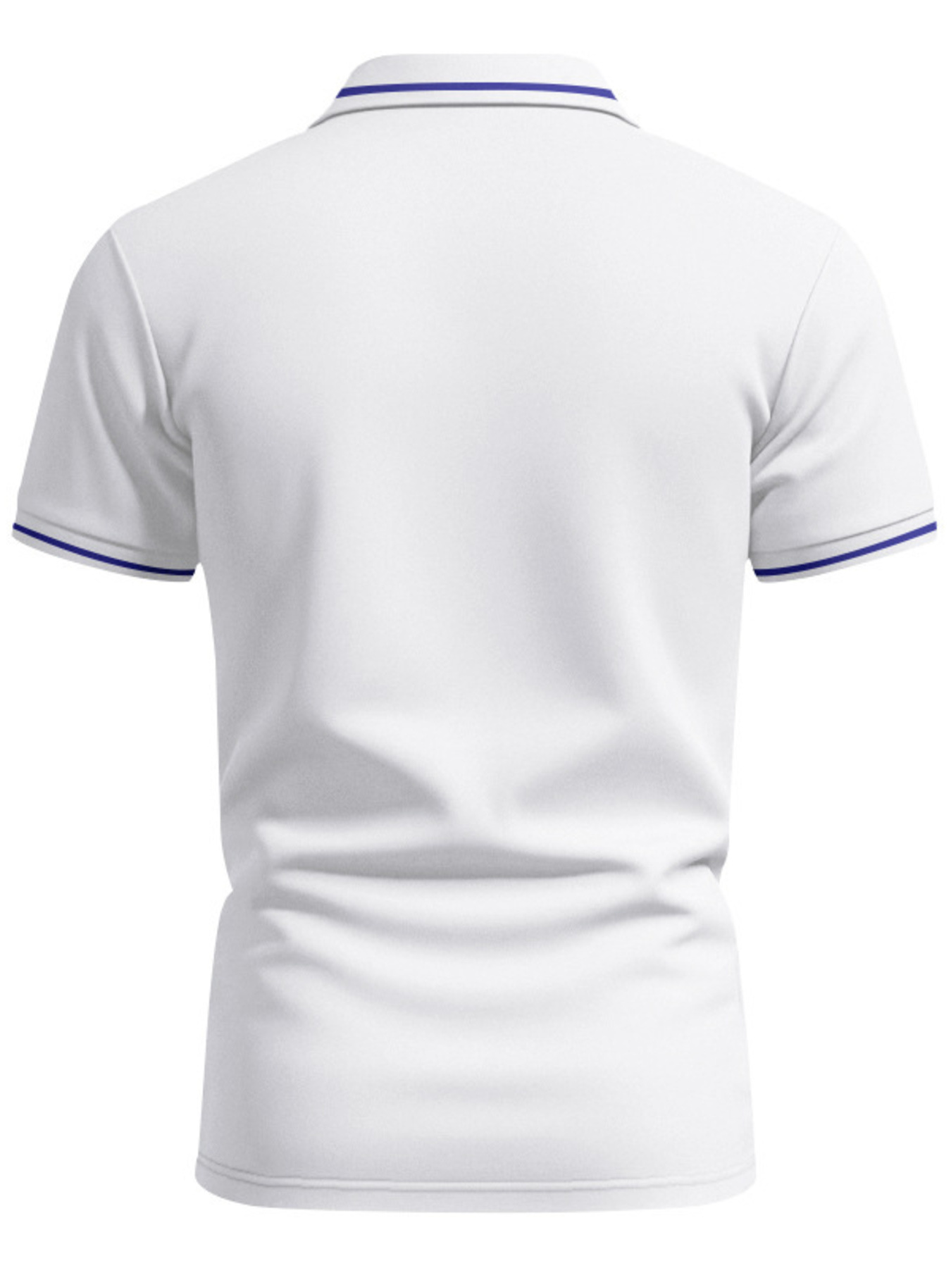 Men's Full Size Collared Neck Short Sleeve Polo Plus Size