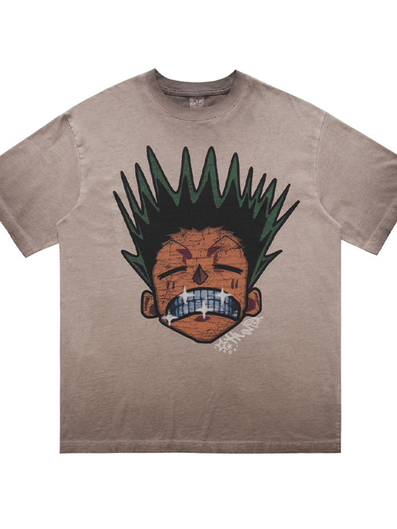 Men's Graphic Round Neck Oversized T-Shirt