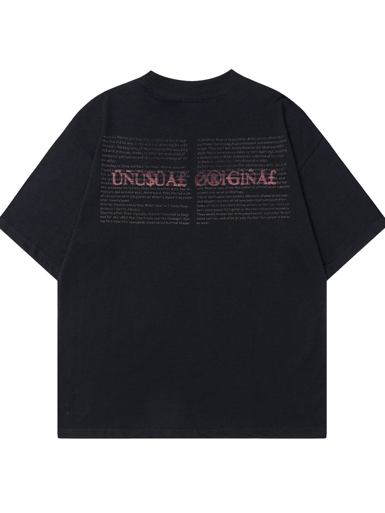 Men's Graphic Short Sleeve Oversized T-Shirt