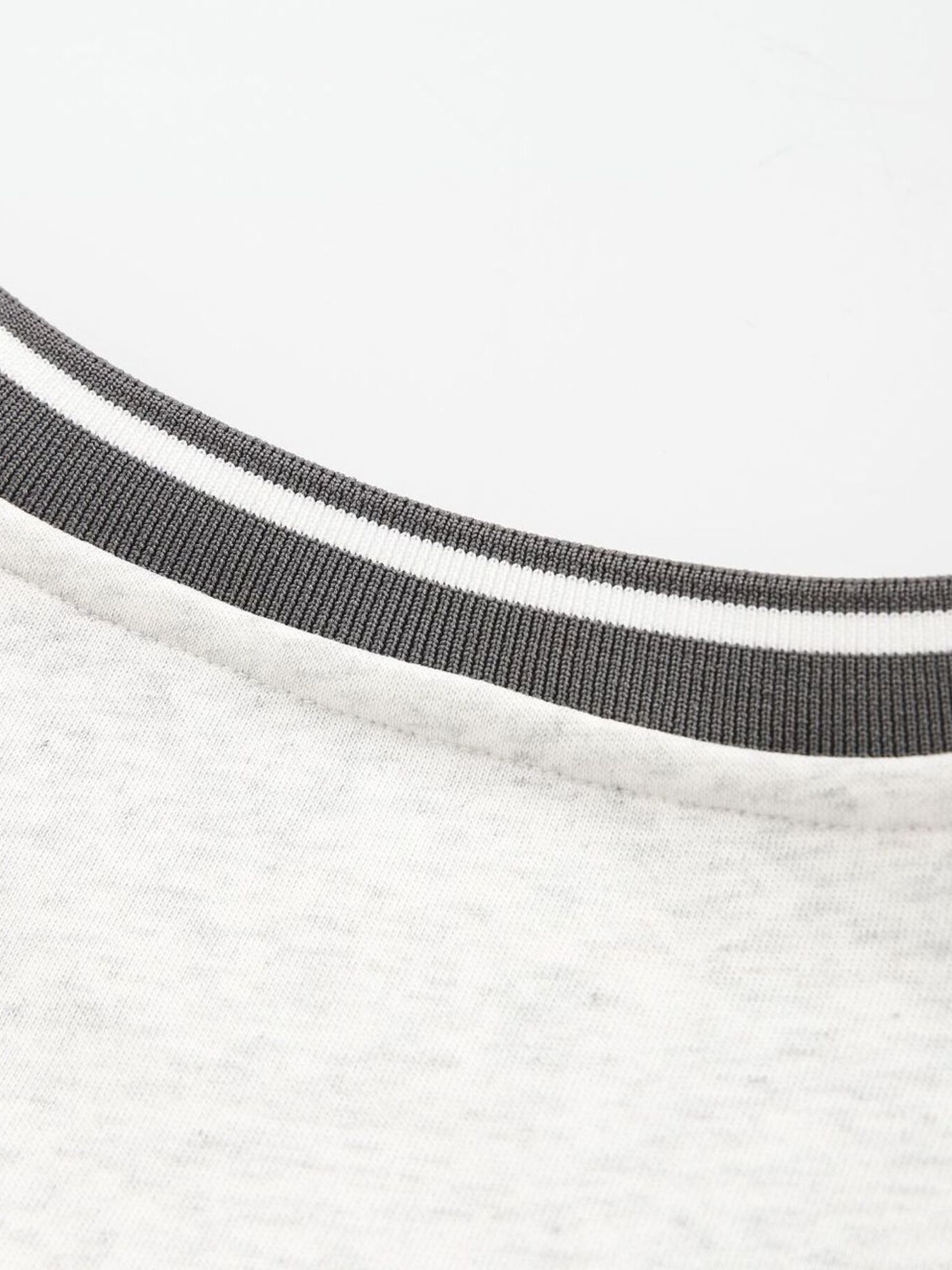 Men's Plaid Sleeve V-Neck Sweatshirt