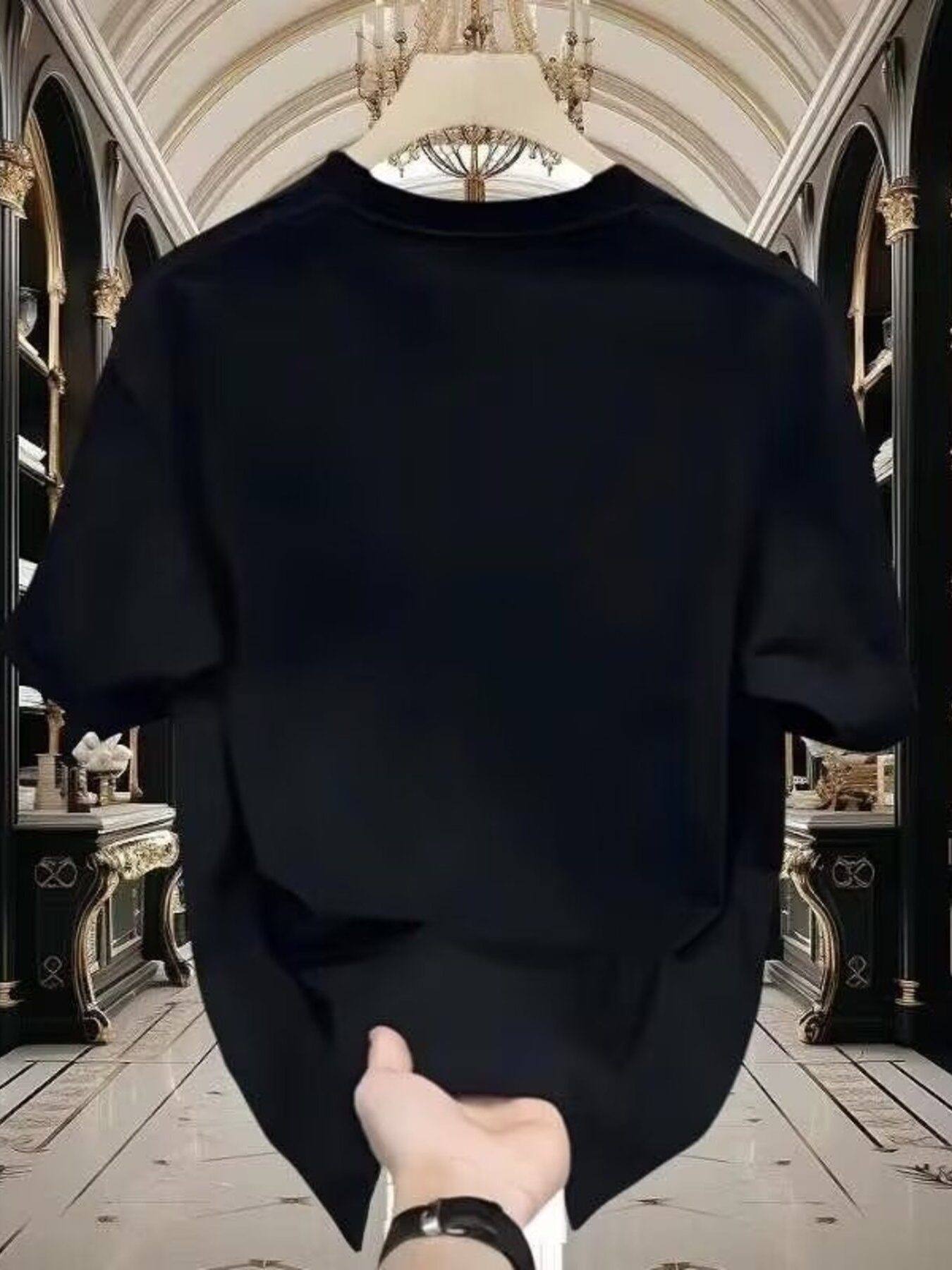 Men's Full Size Graphic Round Neck Short Sleeve T-Shirt Plus Size