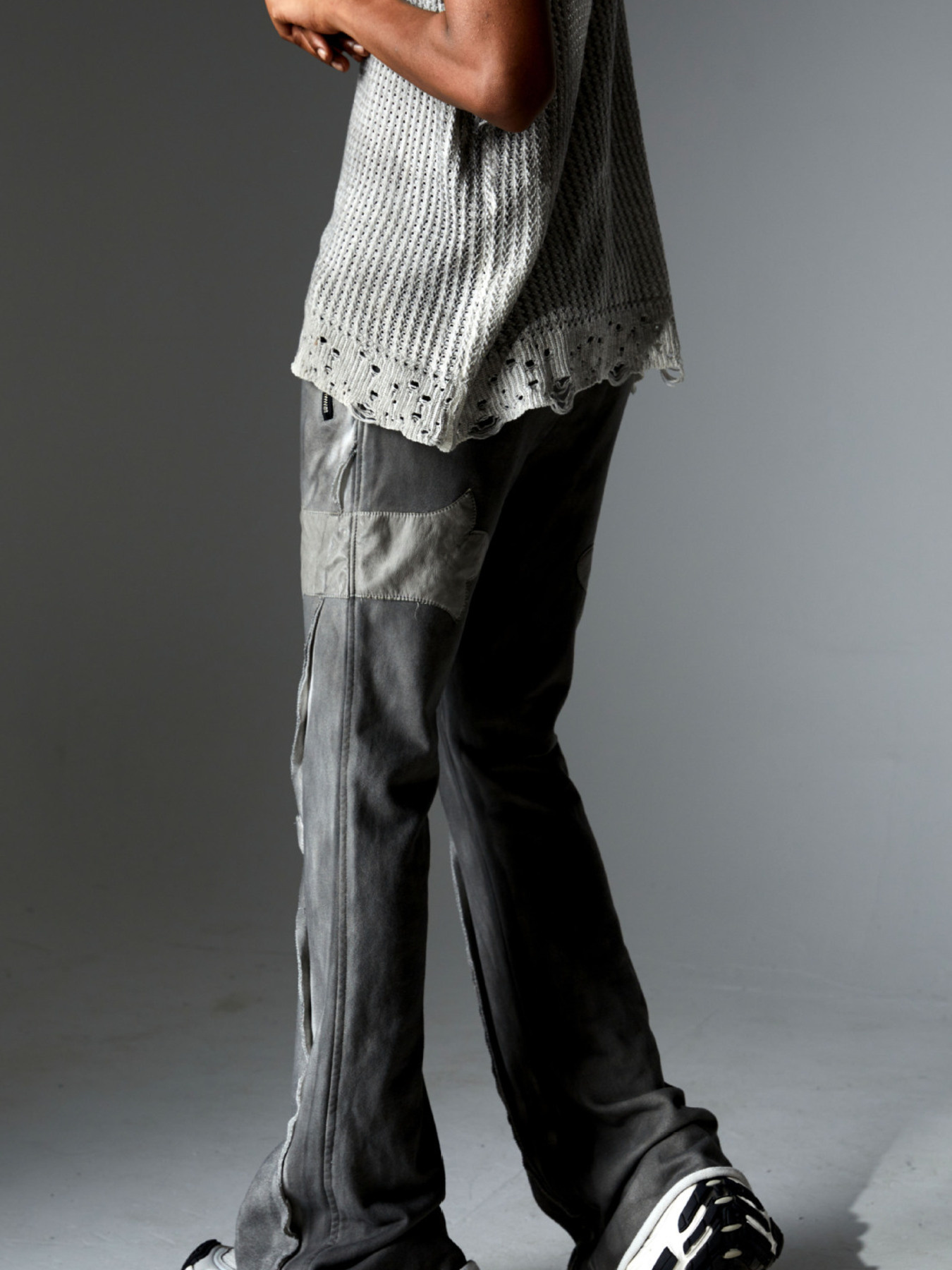 Men's Drawstring Flare Pants