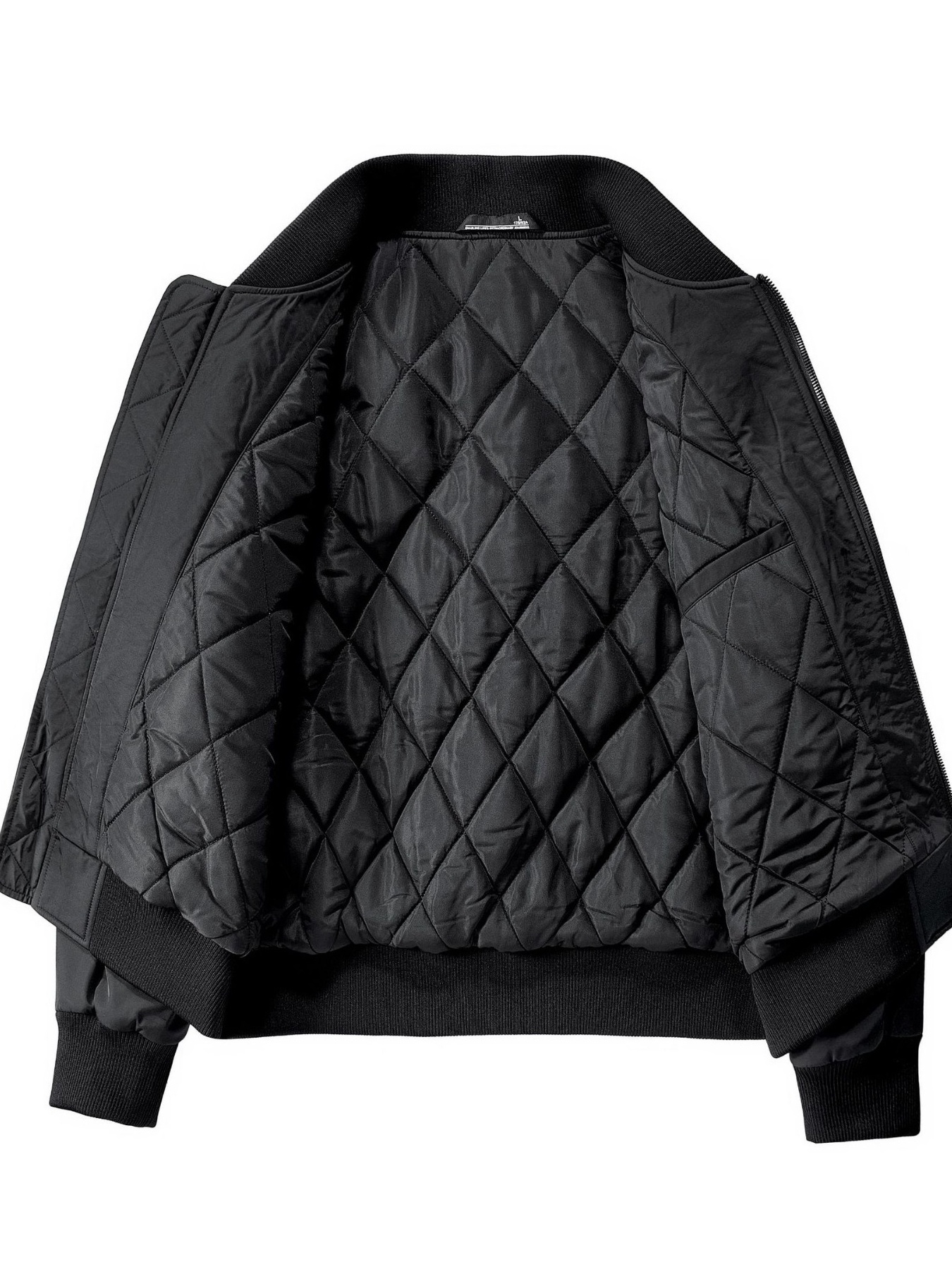 Men's Plus Size Classic Zip Up Bomber Jacket