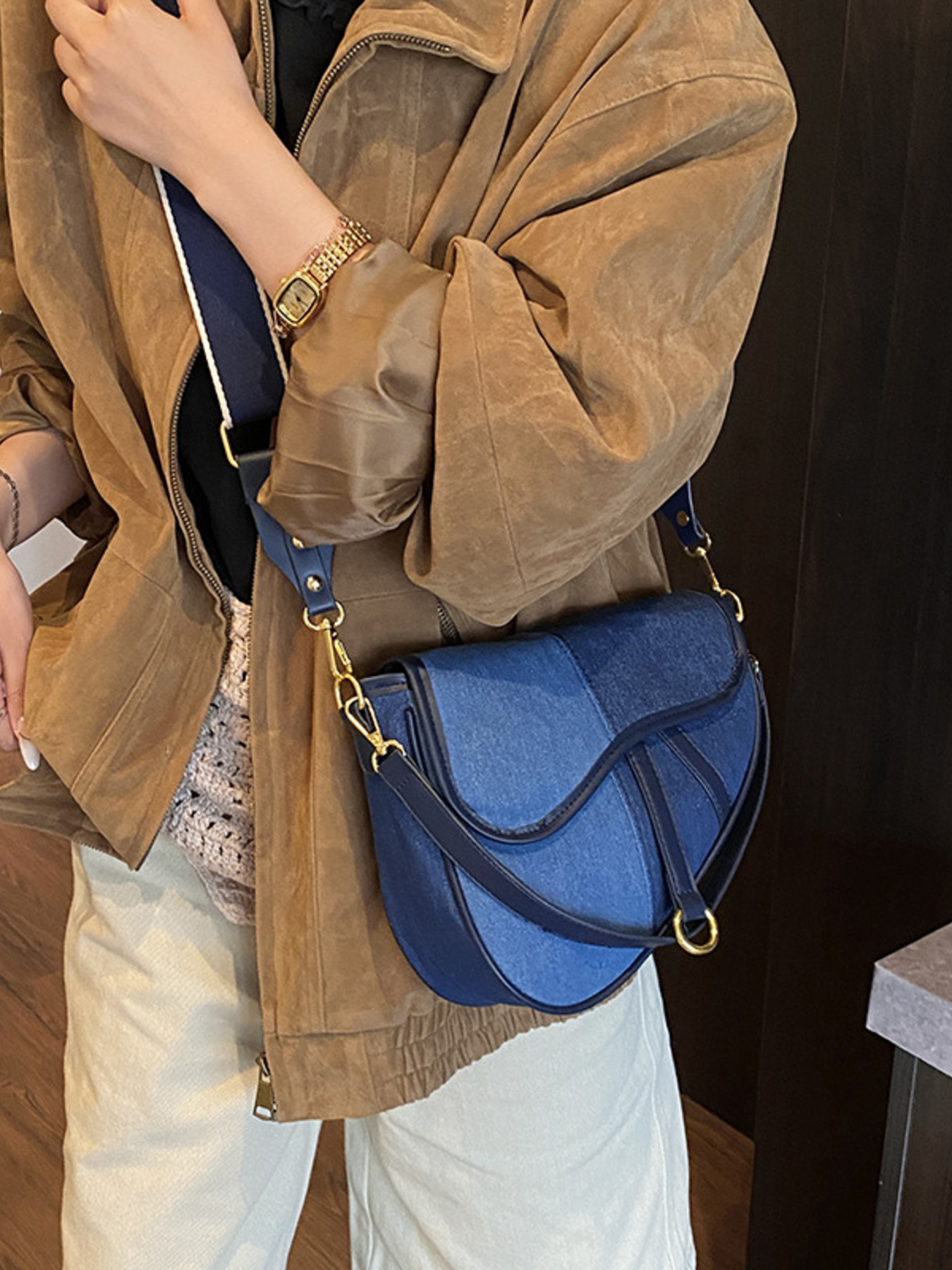 Adjustable Strap Crossbody Bag