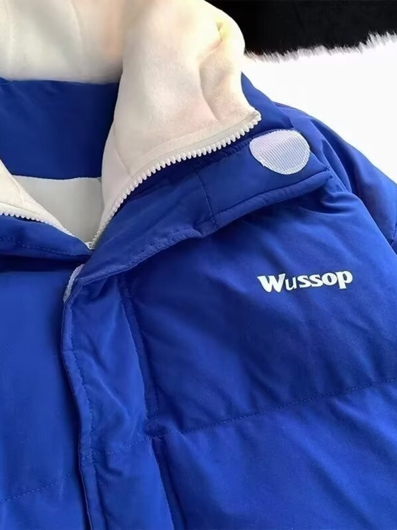 Men's Plus Size Quilted Zip Up Puffer Jacket